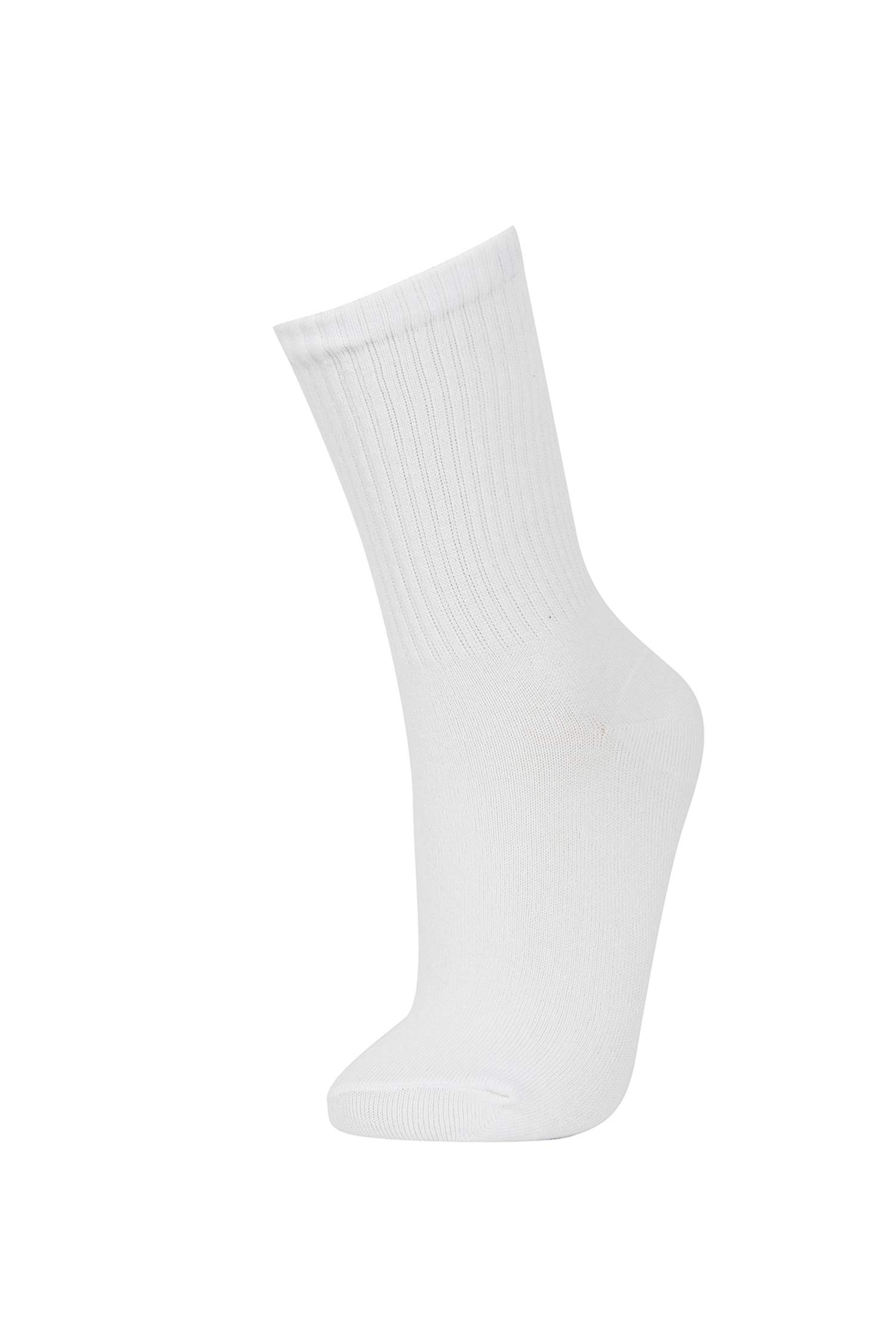 Mixed Color WOMAN Women's Cotton 3 Pack Long Socks 2403347 | DeFacto