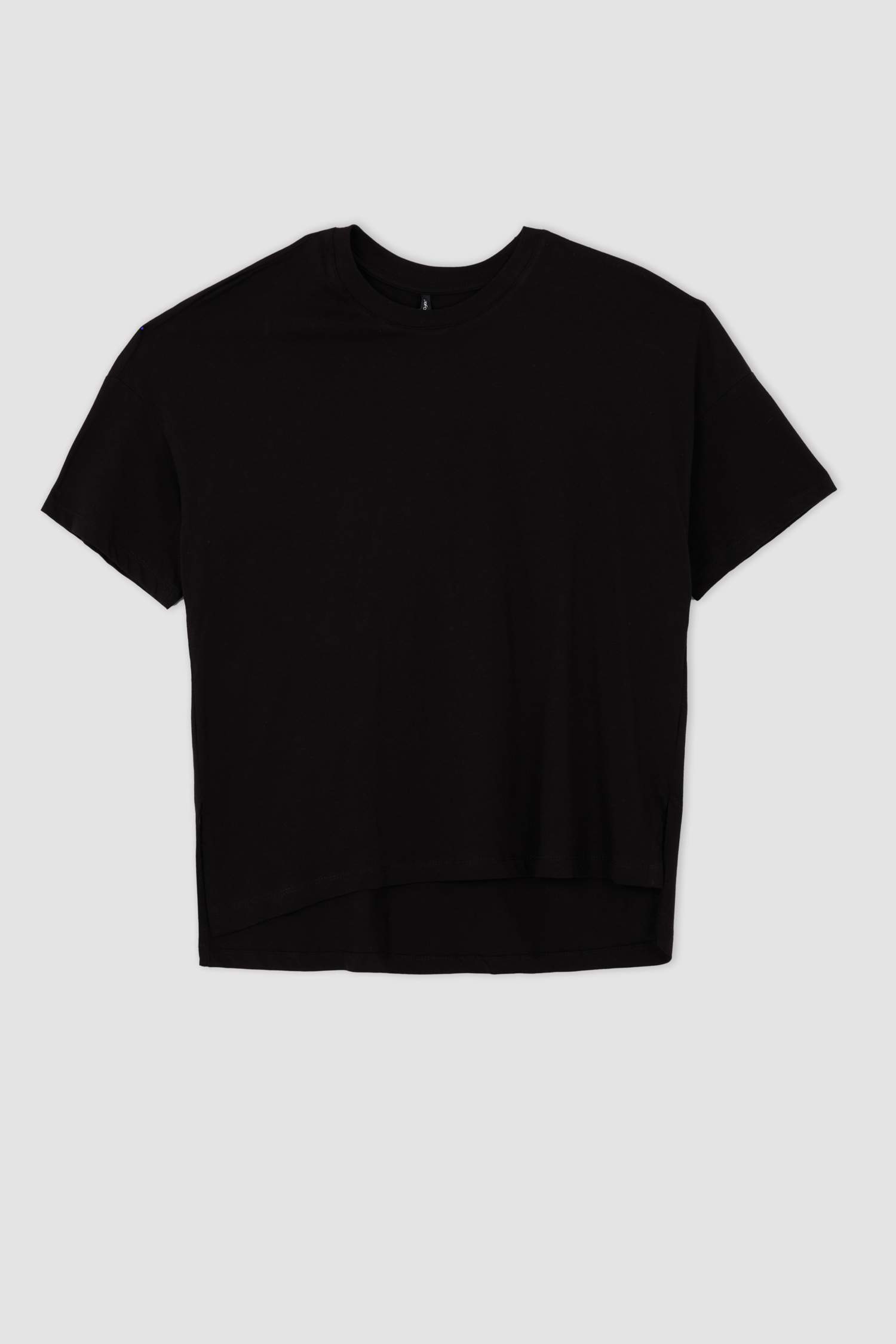 Футболка оверсайз с круглым вырезом из 100% хлопка