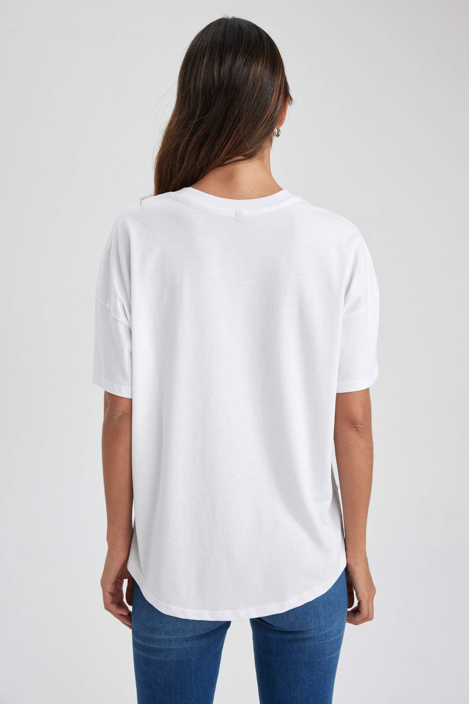 Regular Fit Short Sleeve Tunic T-Shirt