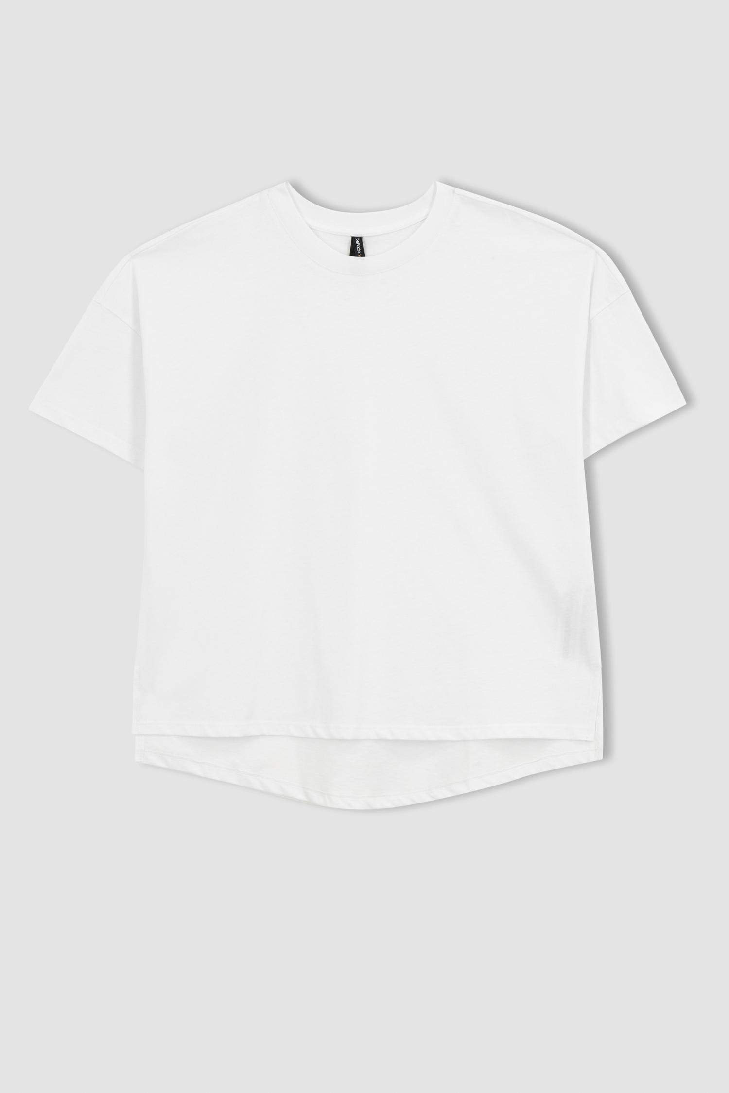 Regular Fit Short Sleeve Tunic T-Shirt