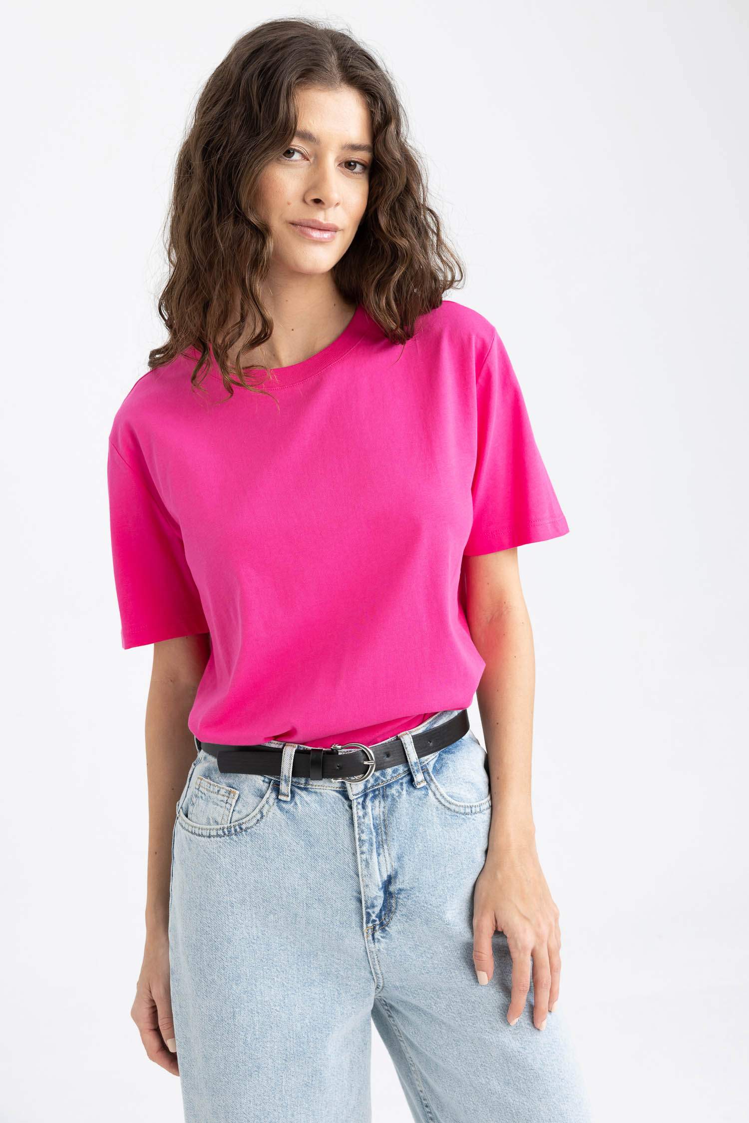 Regular Fit Crew Neck Short Sleeve T-Shirt