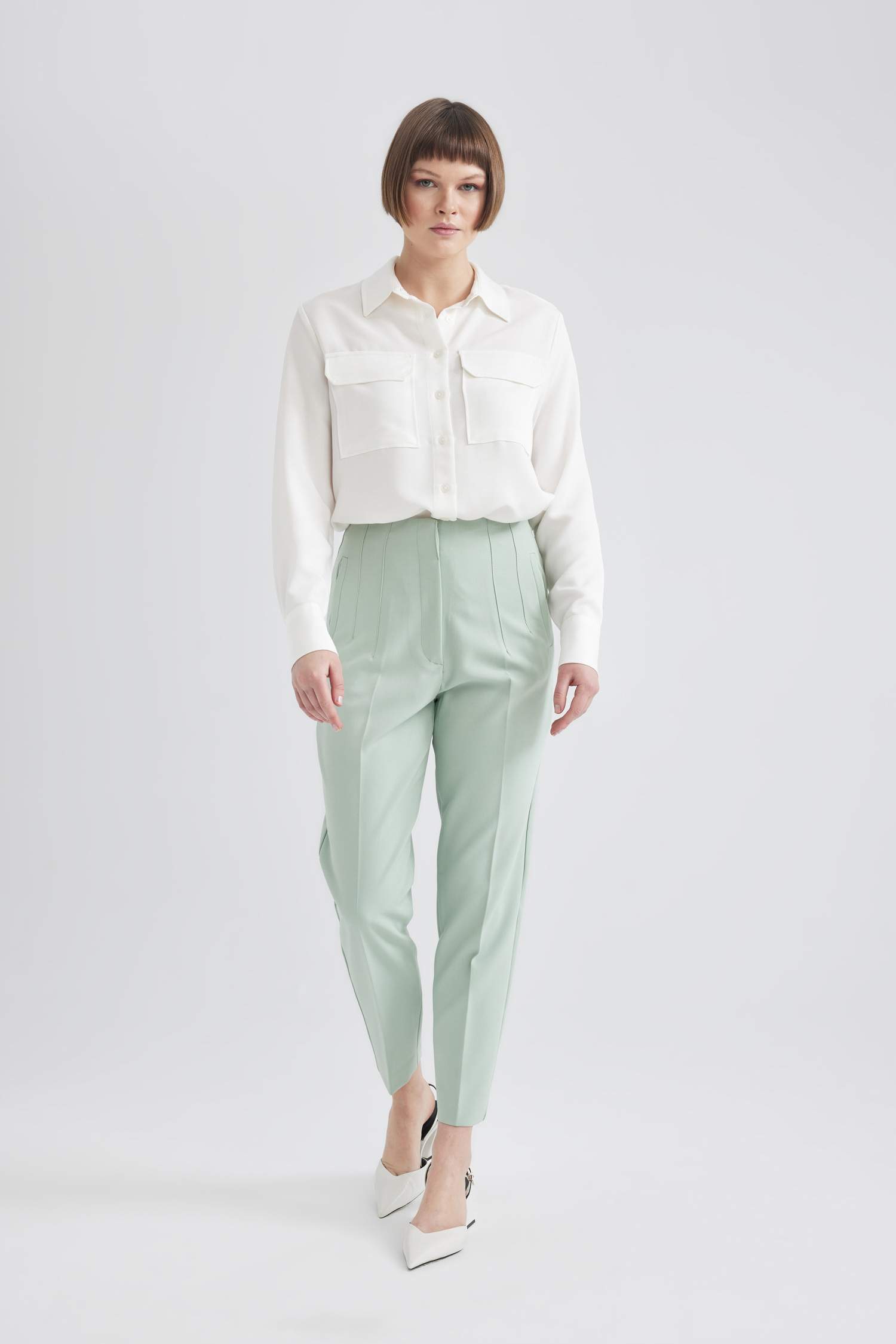 слим пішімі стандарт етек Шалбар