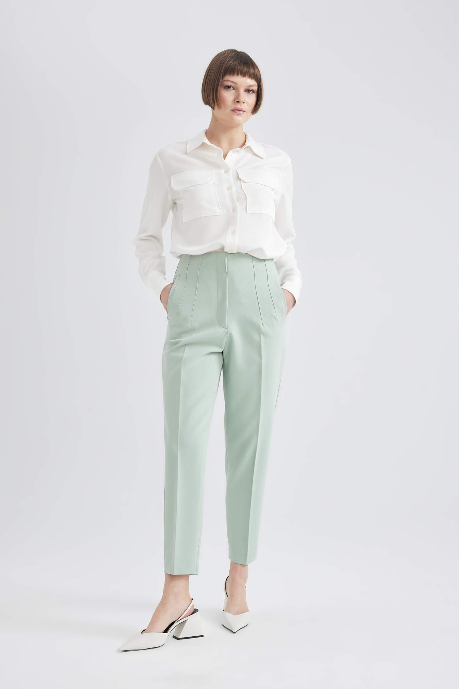 слим пішімі стандарт етек Шалбар