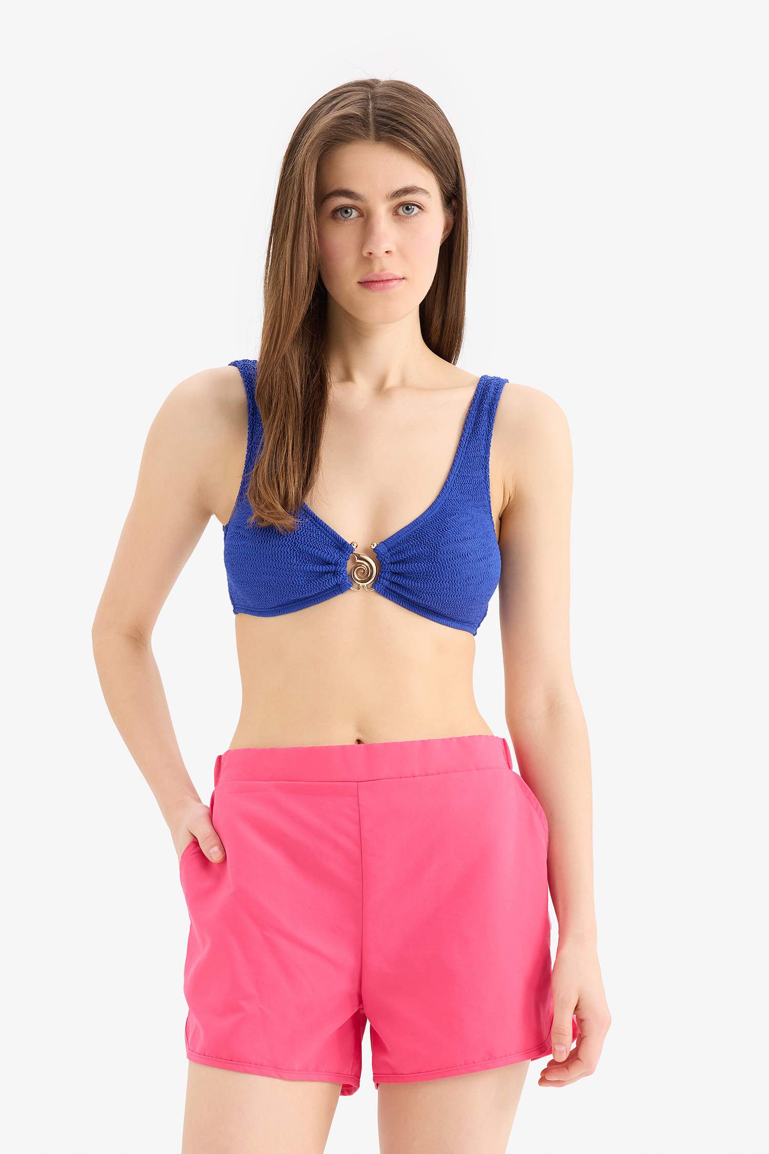 Fall in Love қалыпты пішім Тоқымалы жүзу шолақ шалбар