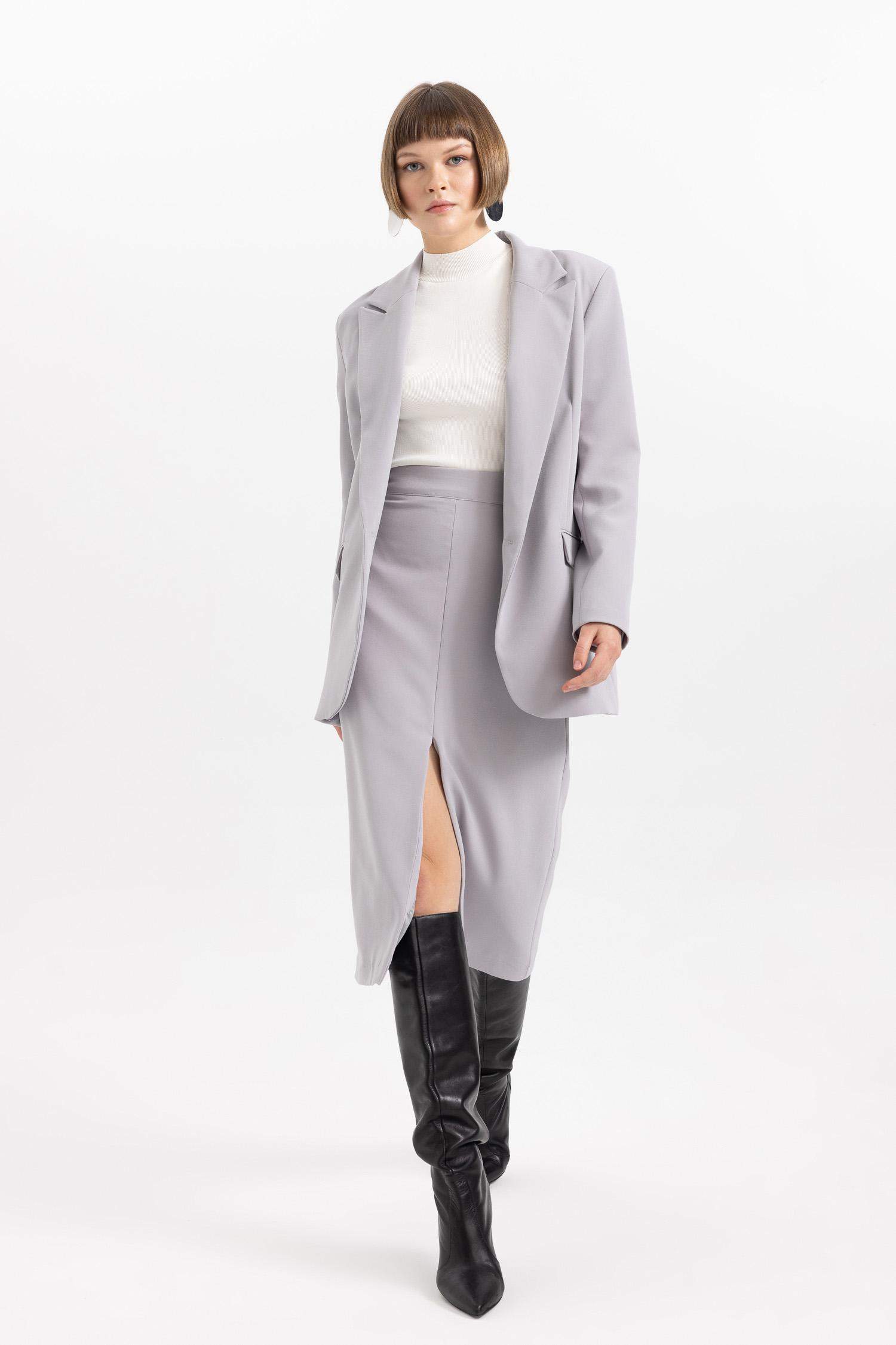 Oversize Fit Pocket Flap Blazer