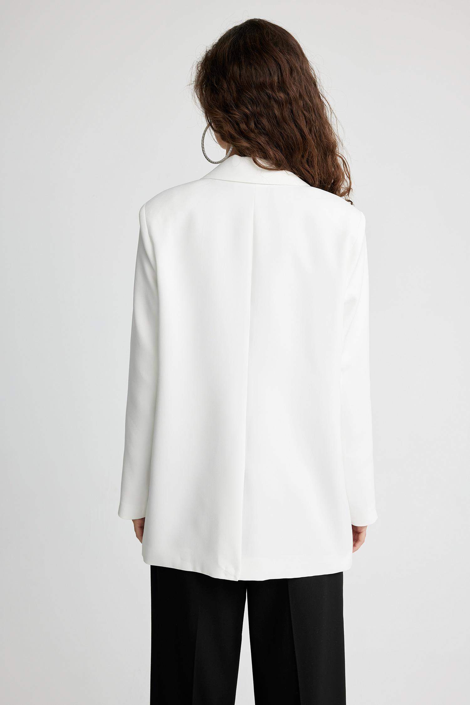 سترة بليزر اوفر سايز ذو وجهين