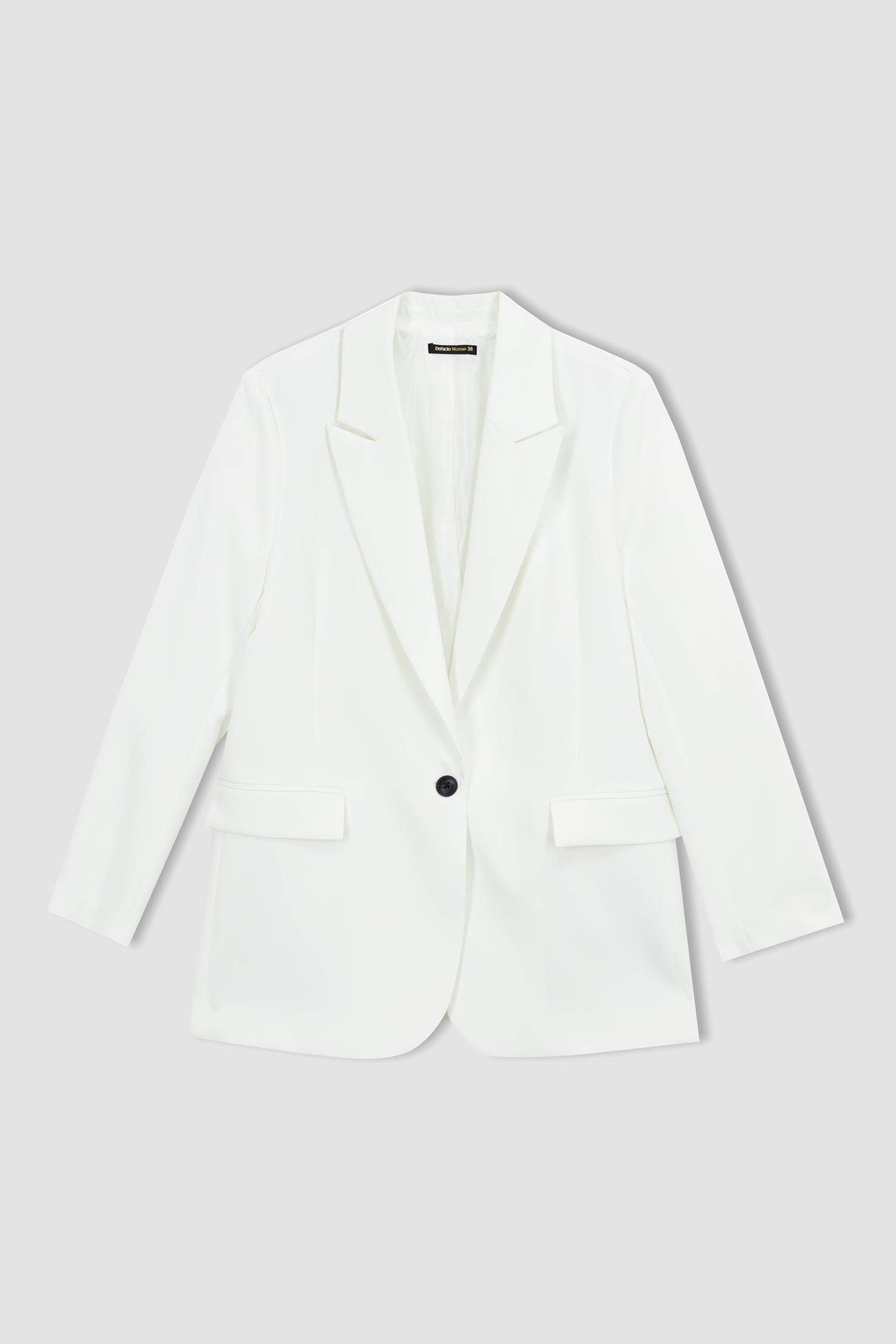 سترة بليزر اوفر سايز ذو وجهين