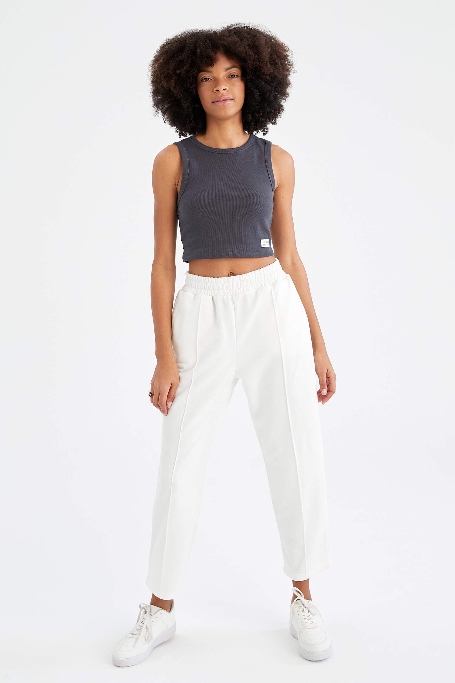 Кроп топ стандартного кроя, DeFactoFit