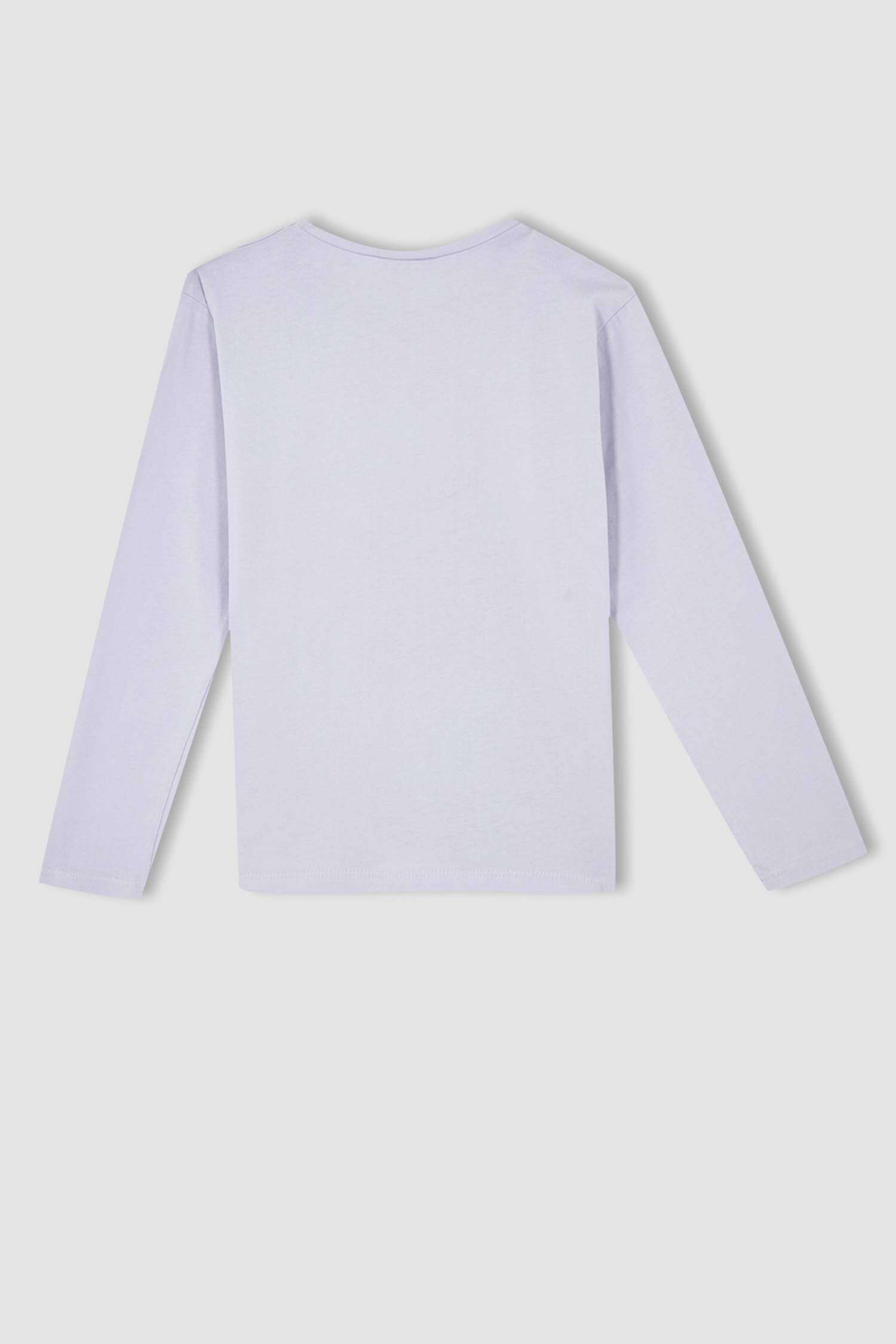 Girl Long Sleeve Minnie Mouse Print T-Shirt