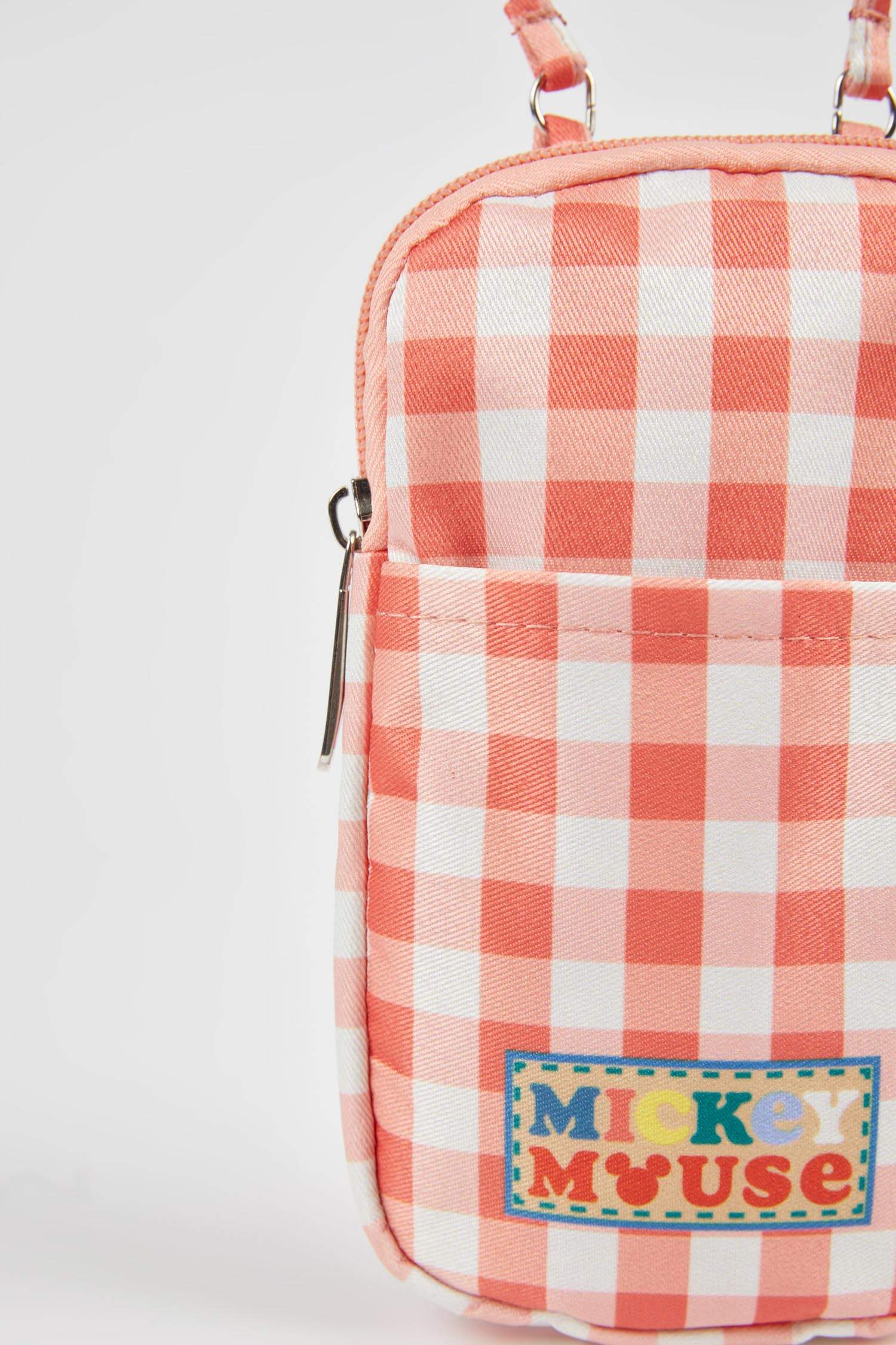 Girls Disney Mickey & Minnie Large Crossbody Bag