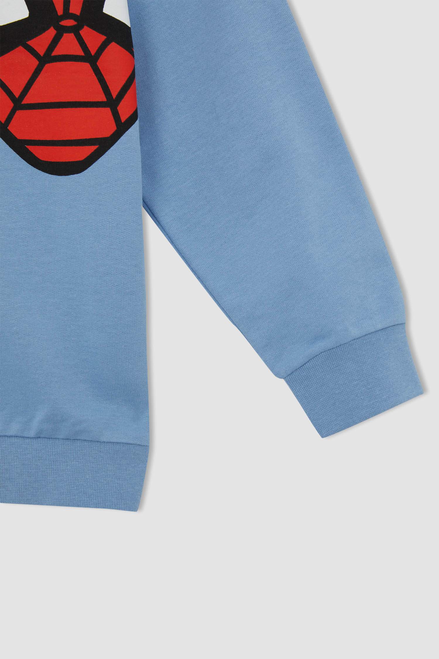 Defacto Erkek Çocuk Spiderman Lisanslı Regular Fit Bisiklet Yaka Sweatshirt. 1