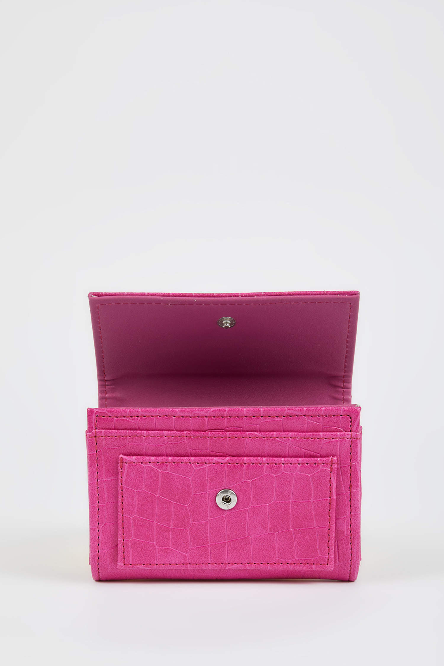 Pink Damen Portemonnaie aus Kunstleder 2428263 | DeFacto