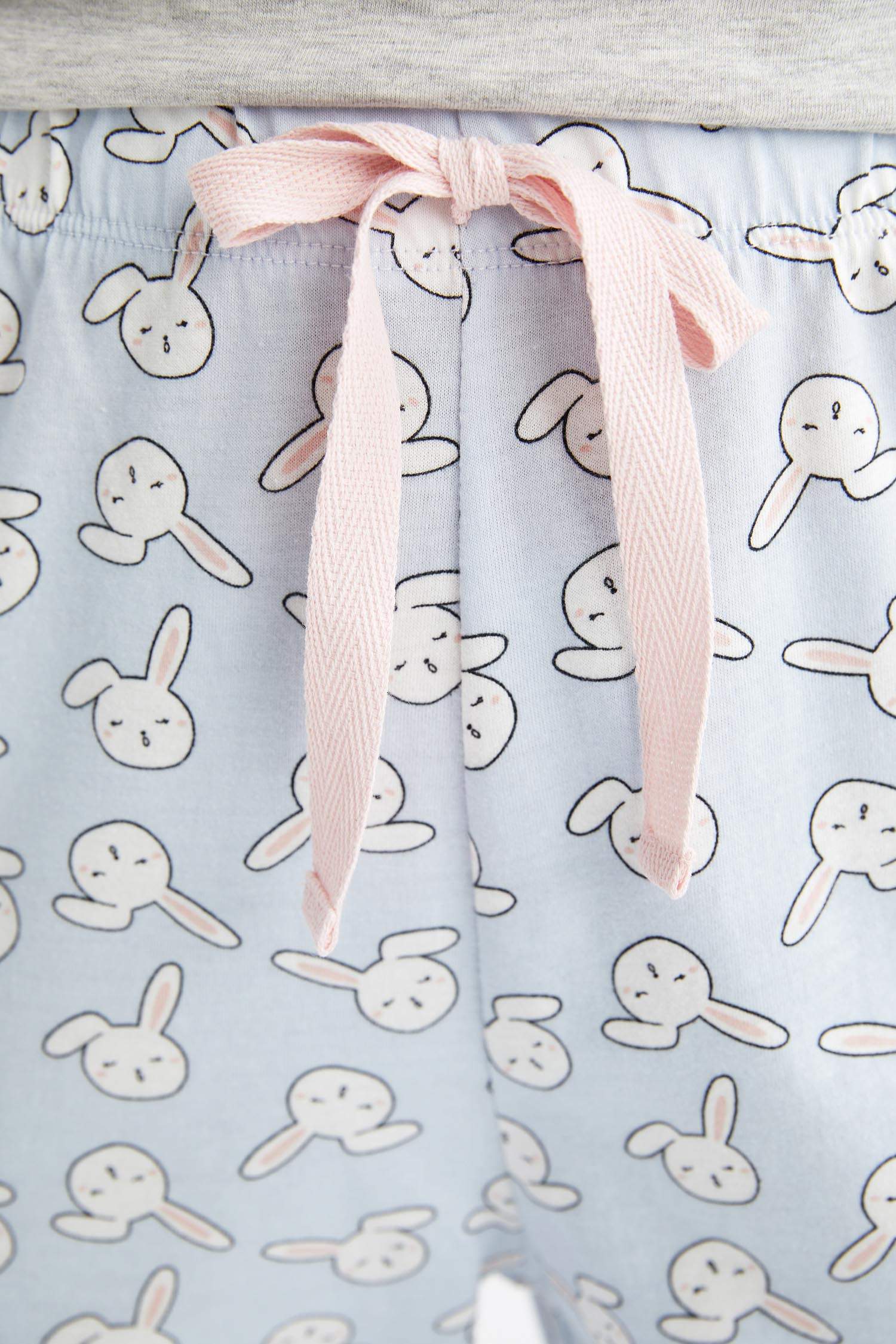 Ensemble de pyjama en coton à manches courtes et coupe régulière Fall in Love