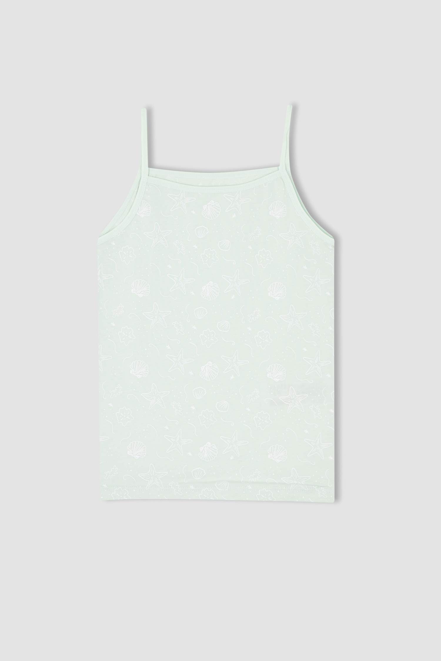 Lot de 2 Athlètes Regular Fit en coton à bretelles imprimées pour fille