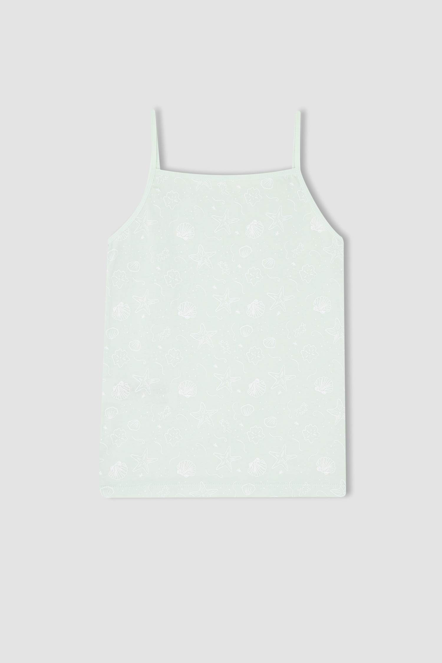 Lot de 2 Athlètes Regular Fit en coton à bretelles imprimées pour fille