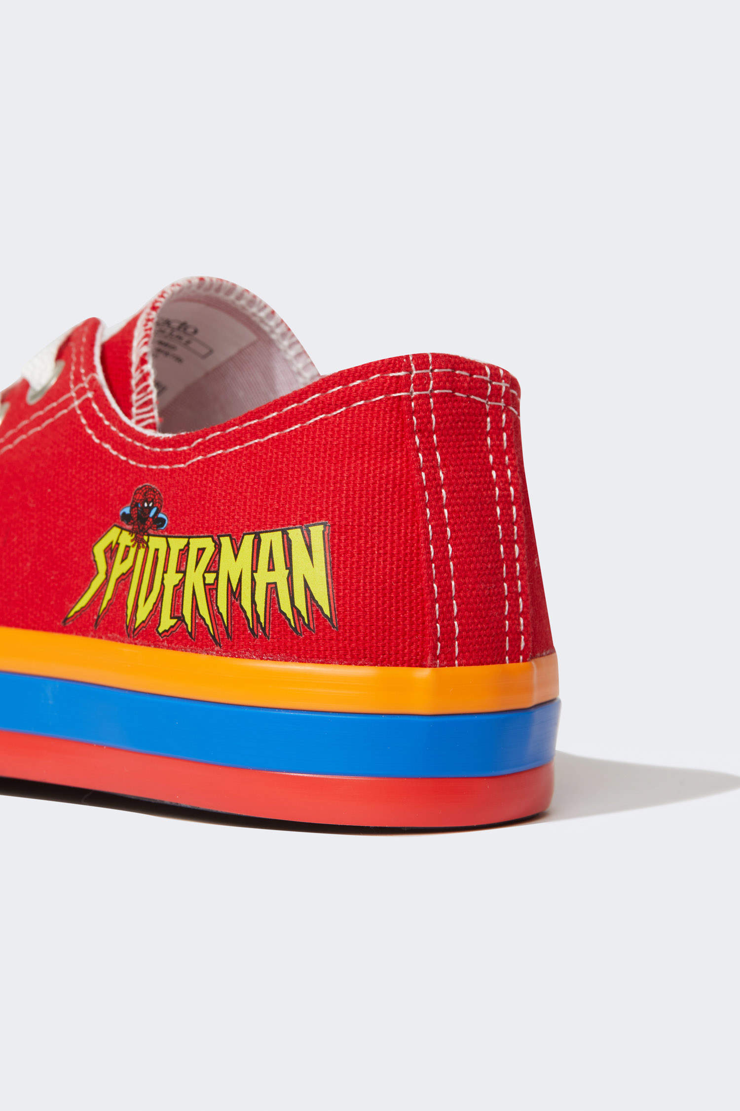 Defacto Erkek Çocuk Marvel Spiderman Lisanslı Bağcıklı Kalın Taban Sneaker. 6