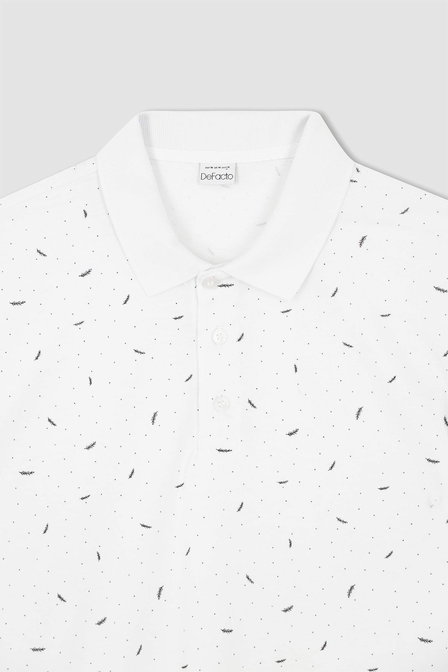 Футболка поло стандартного кроя из хлопка