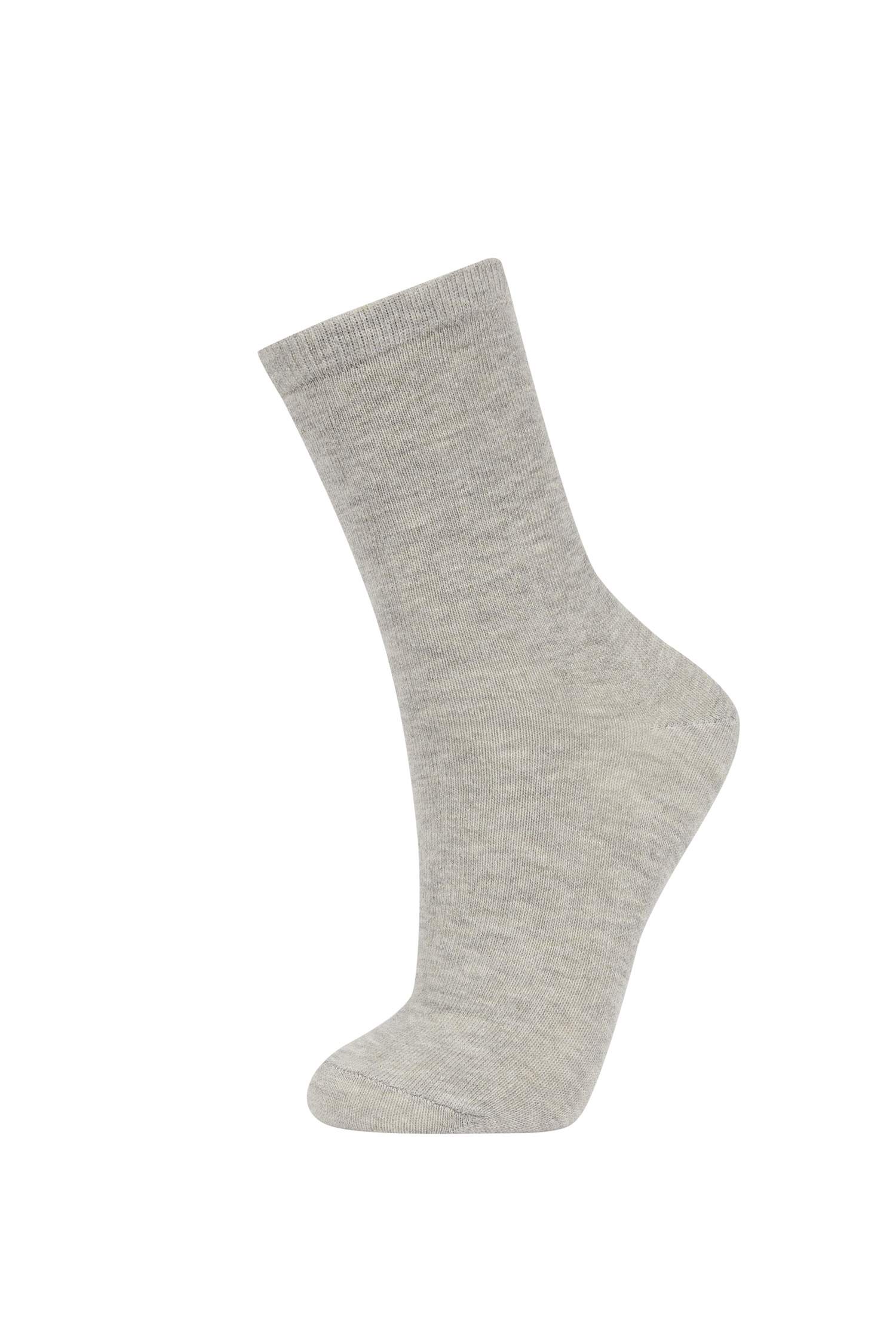 جوارب نسائي طويل قطن - 3 قطع