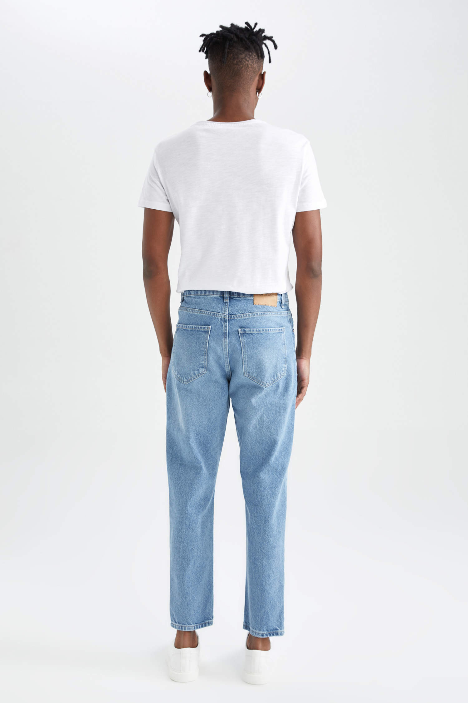 Defacto 90's Slim Fit Nomal Bel Sürdürülebilir Jean pantolon. 6