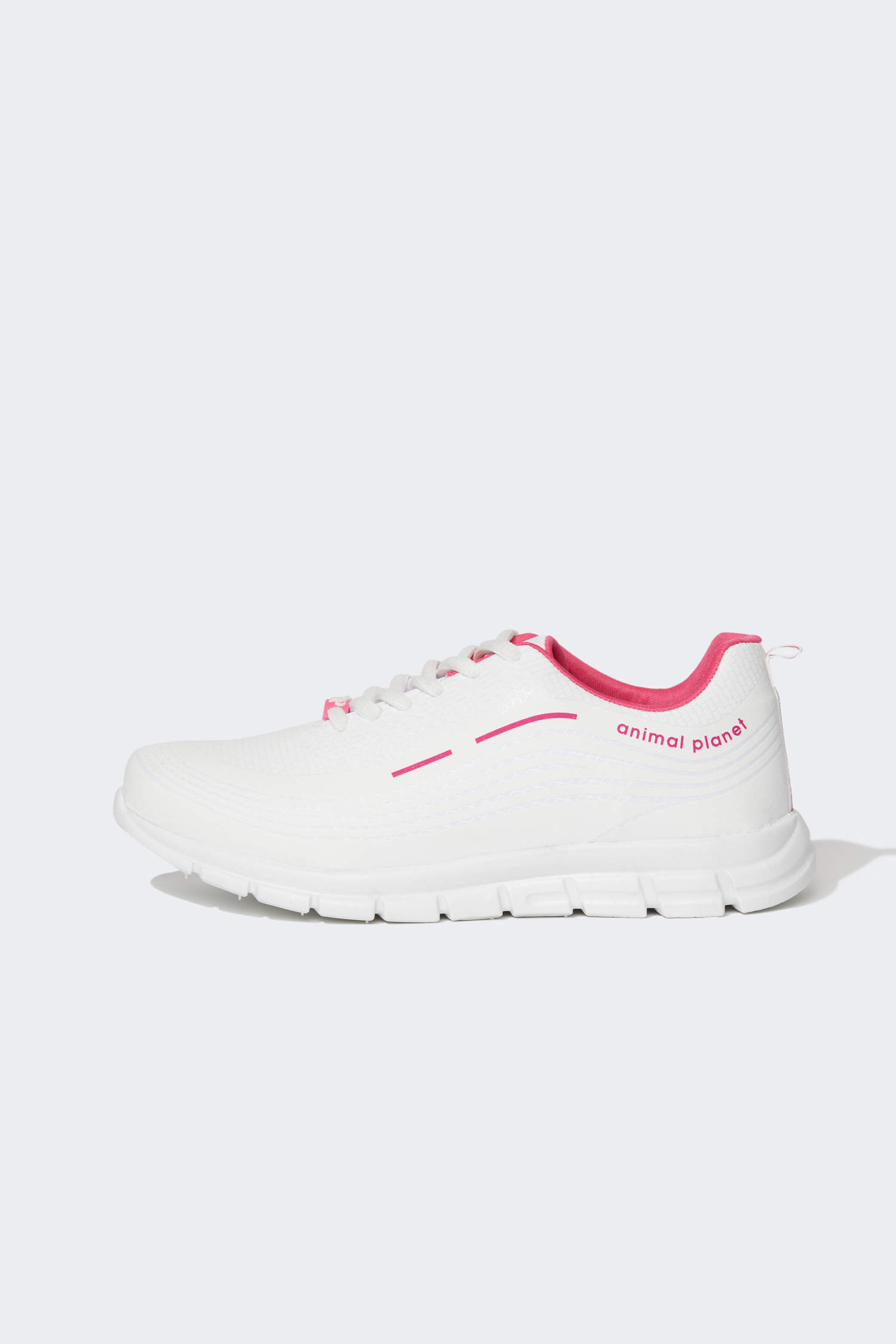Defacto Kadın Suni Deri Bağcıklı Sneaker Spor Ayakkabı. 1