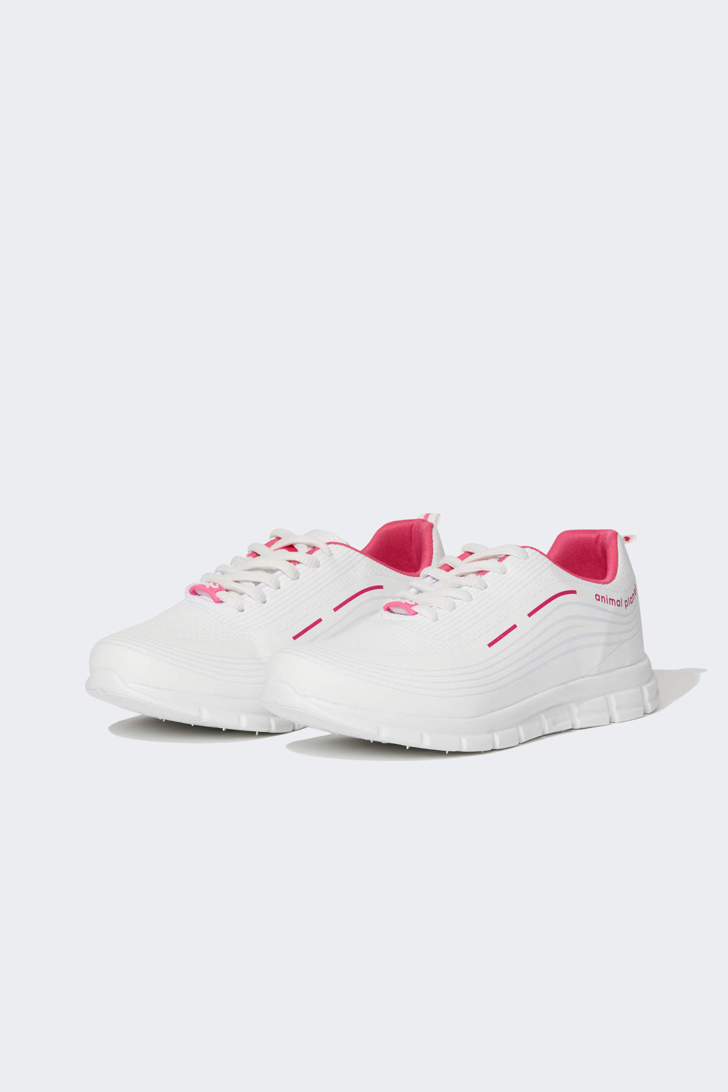 Defacto Kadın Suni Deri Bağcıklı Sneaker Spor Ayakkabı. 2