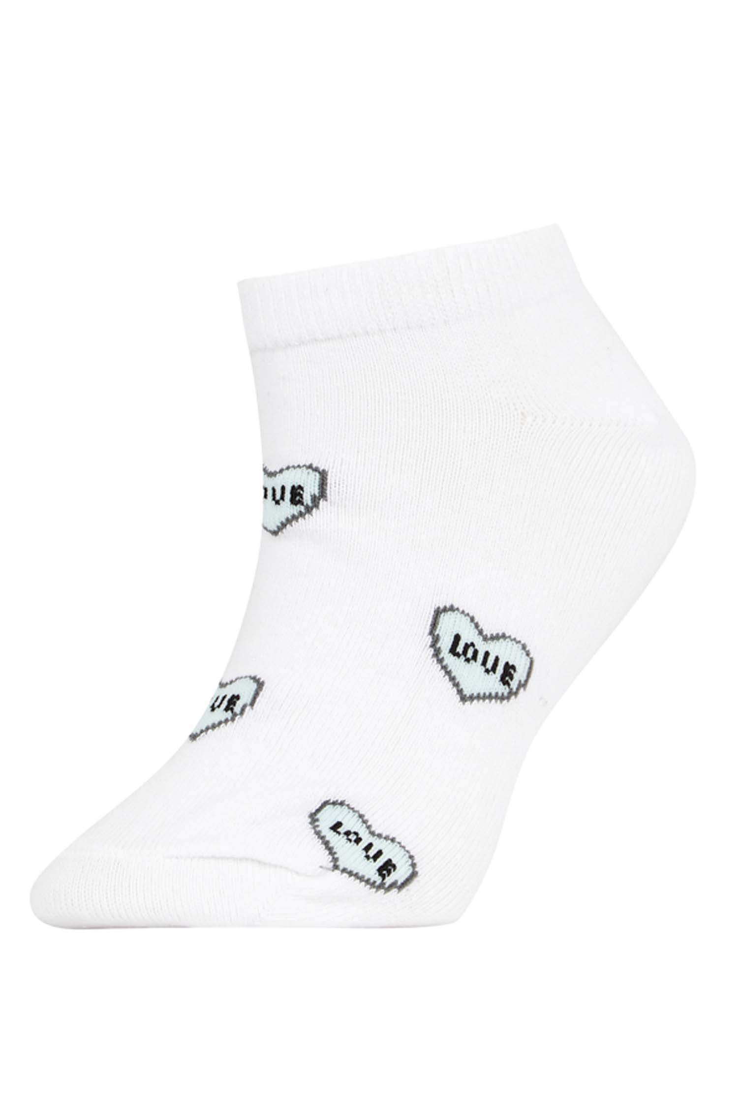 Kız Çocuk 3'lü Pamuklu Patik Çorap