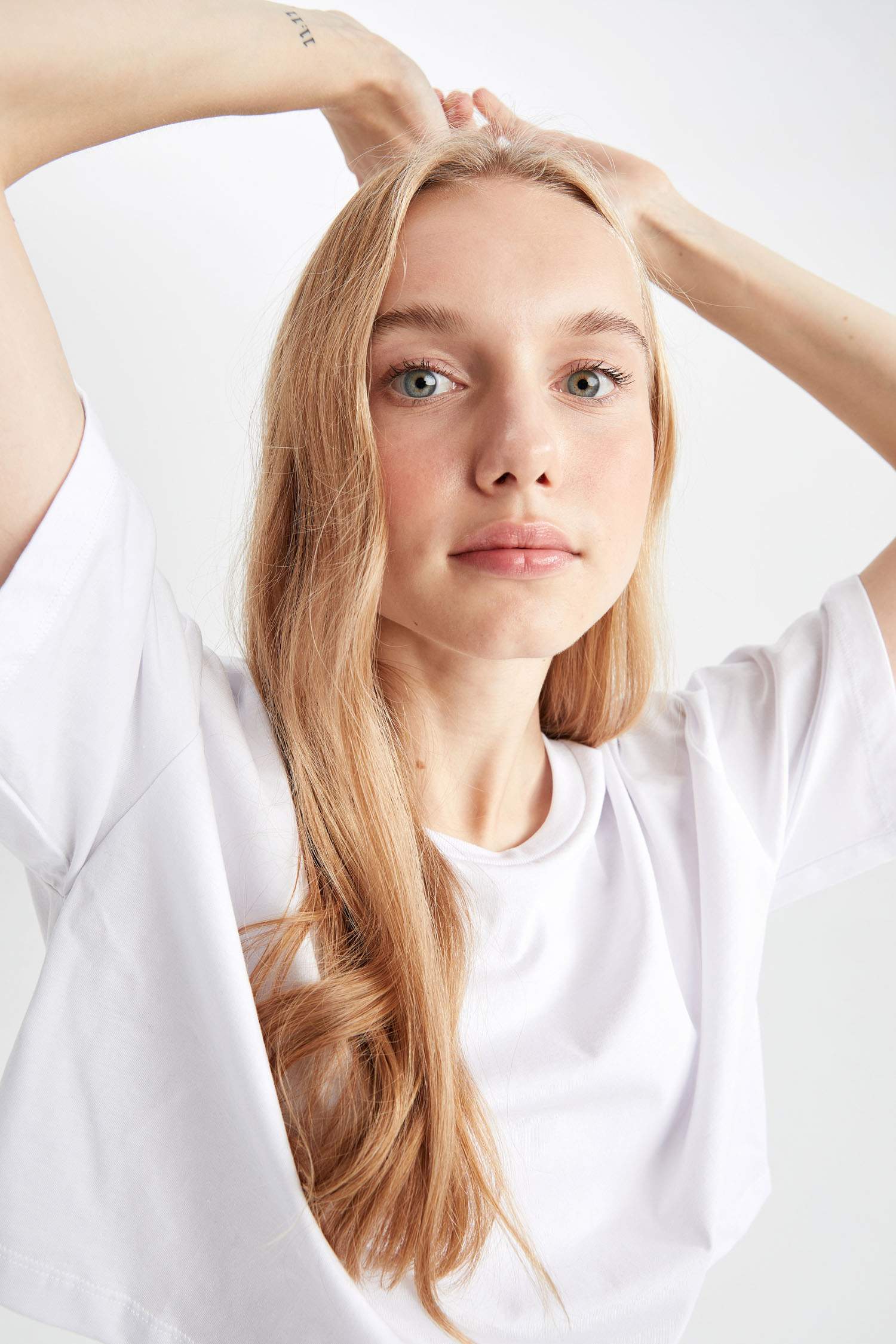 T-Shirt Coupe Ample À Manches Courtes