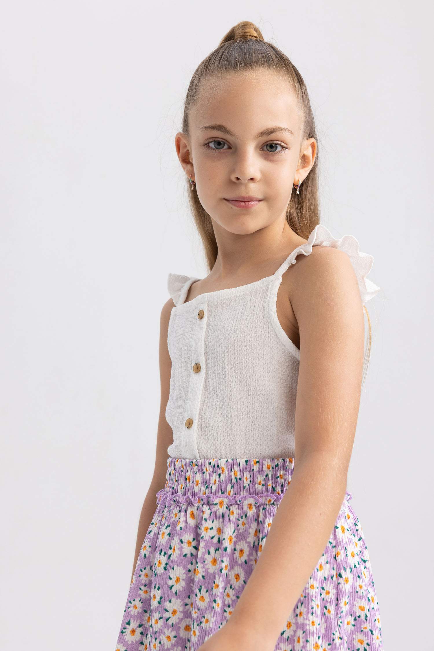 Débardeur Fille Coupe Regular