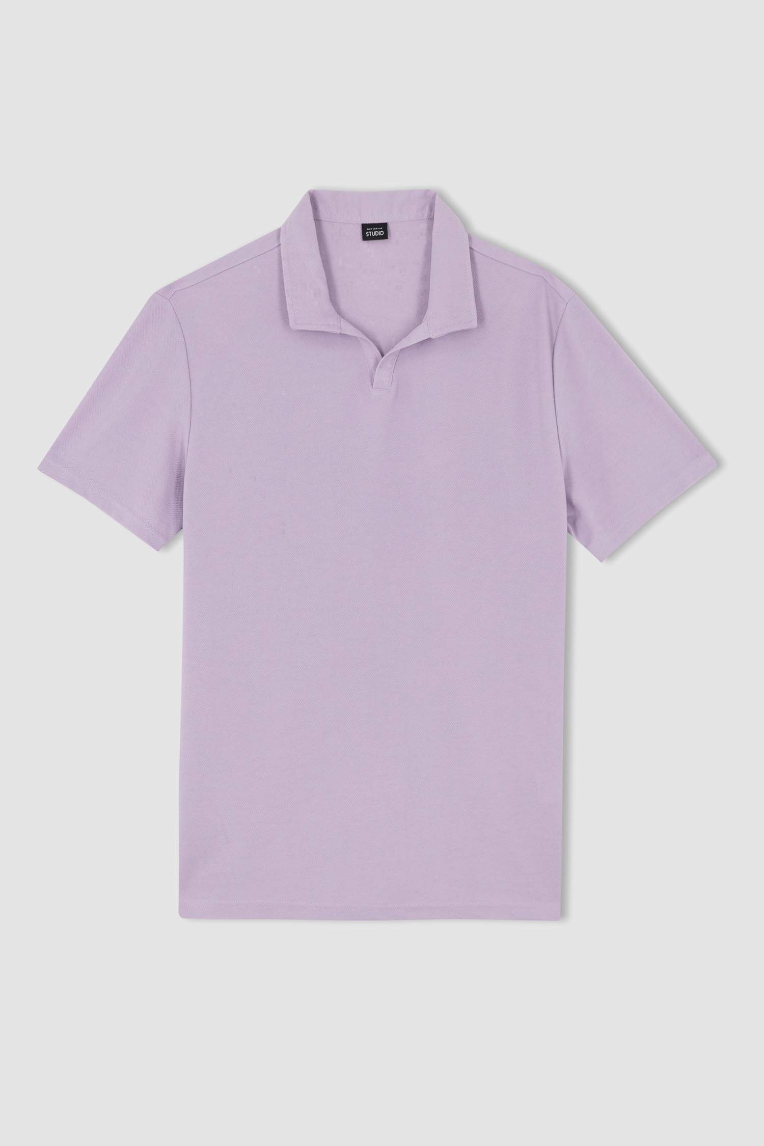 Футболка-поло свободного кроя