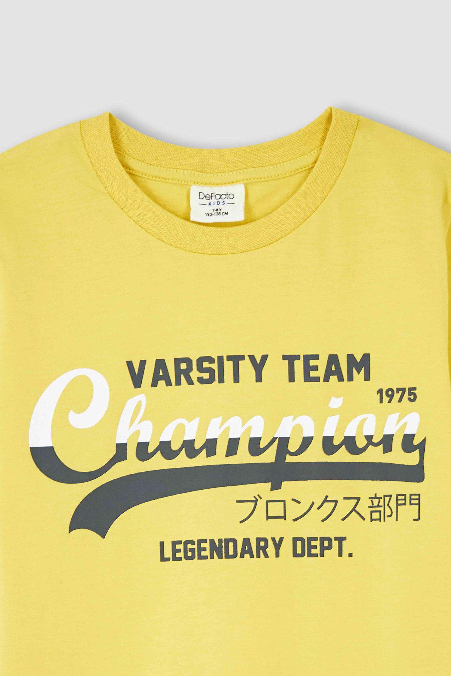 Футболка с круглым вырезом для мальчиков