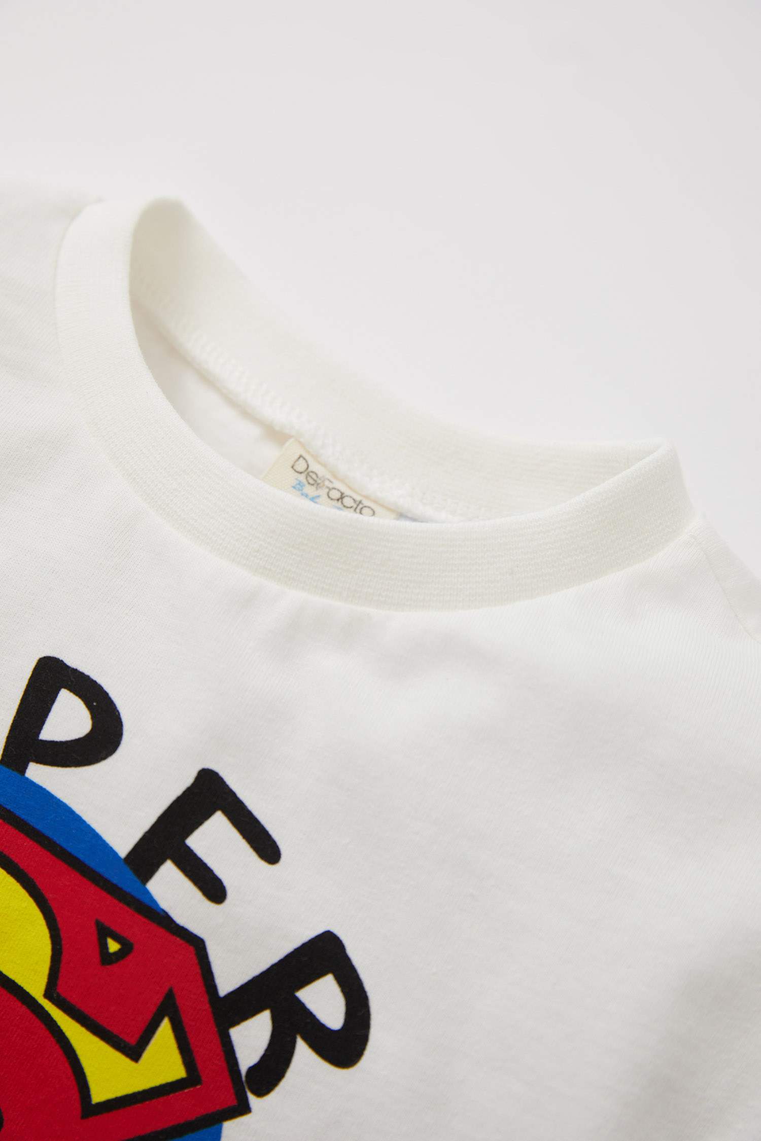 Футболка Superman с круглым вырезом для малышей мальчиков