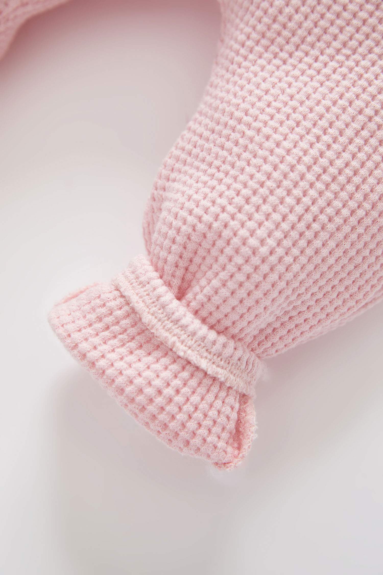 أفرول بناتي قصير بجيب مزخرف