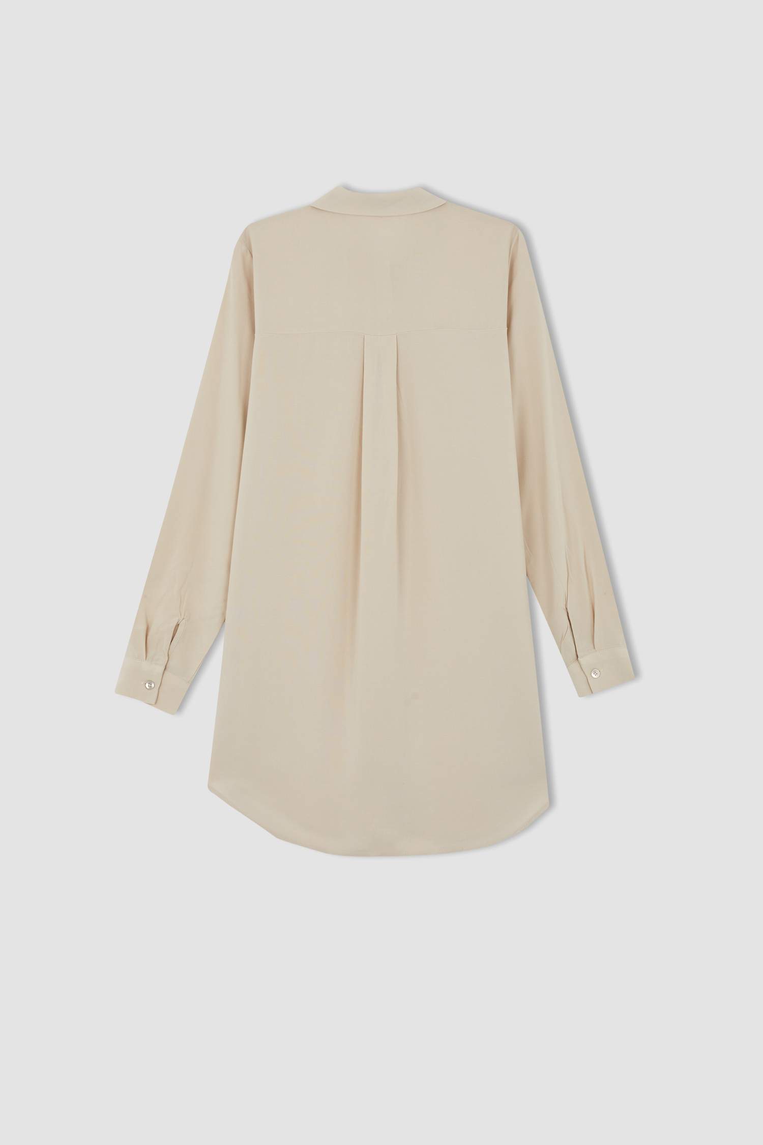 жейде мойыны вискон Ұзын Жеңді Туника