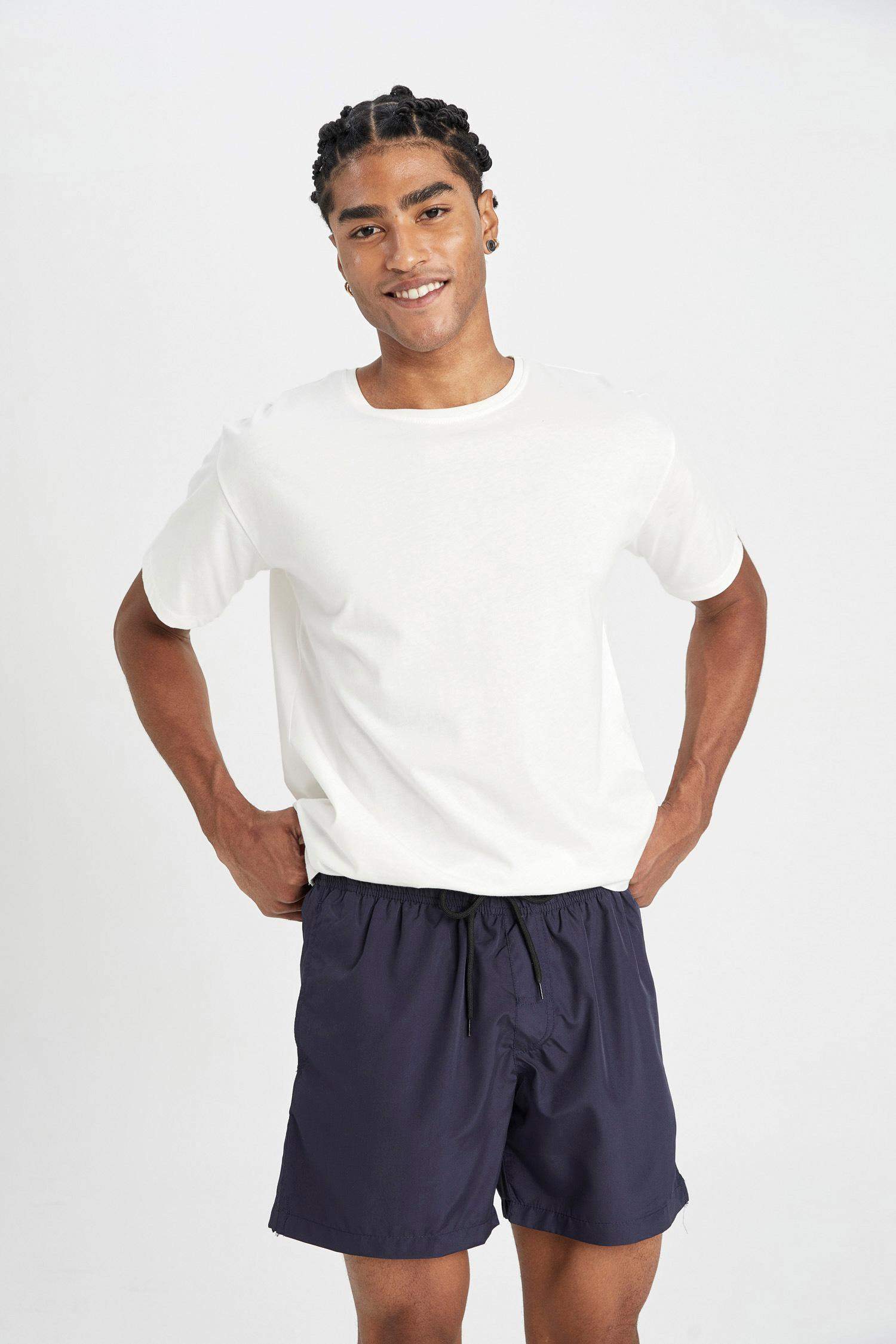 Mesh Lined Short Swim Shorts