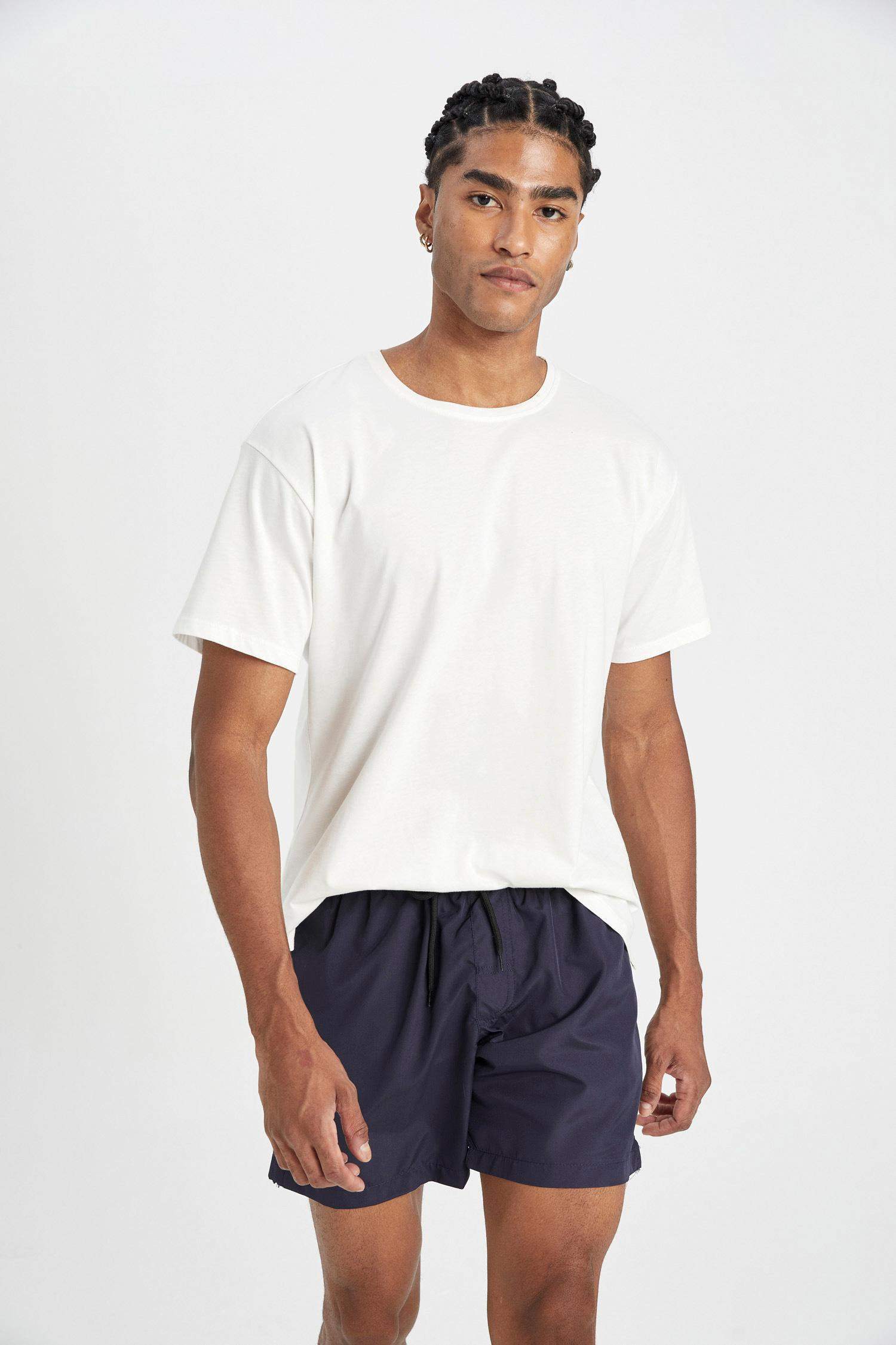 Mesh Lined Short Swim Shorts