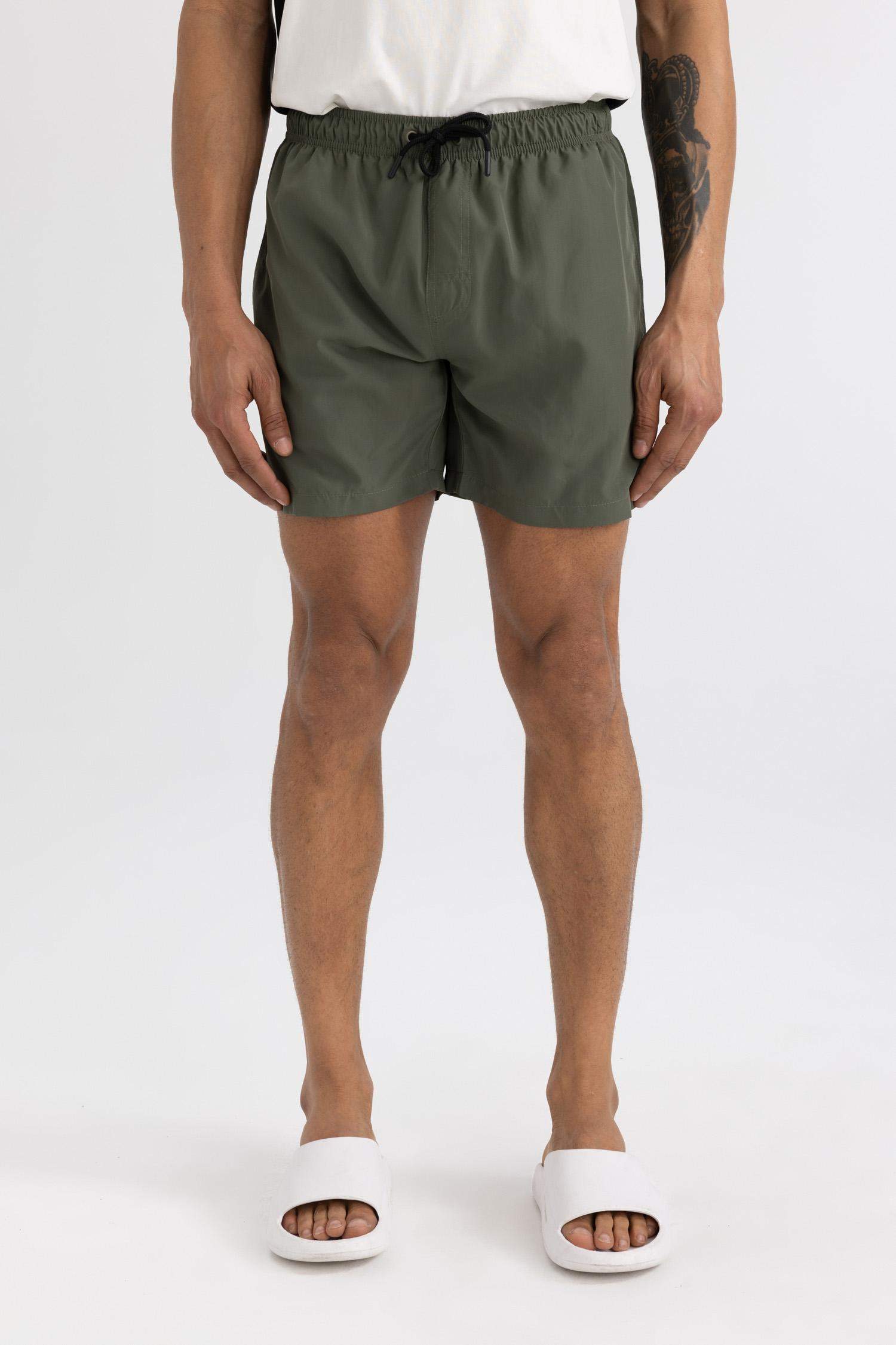 File Astarlı Kısa Boy Deniz Şortu