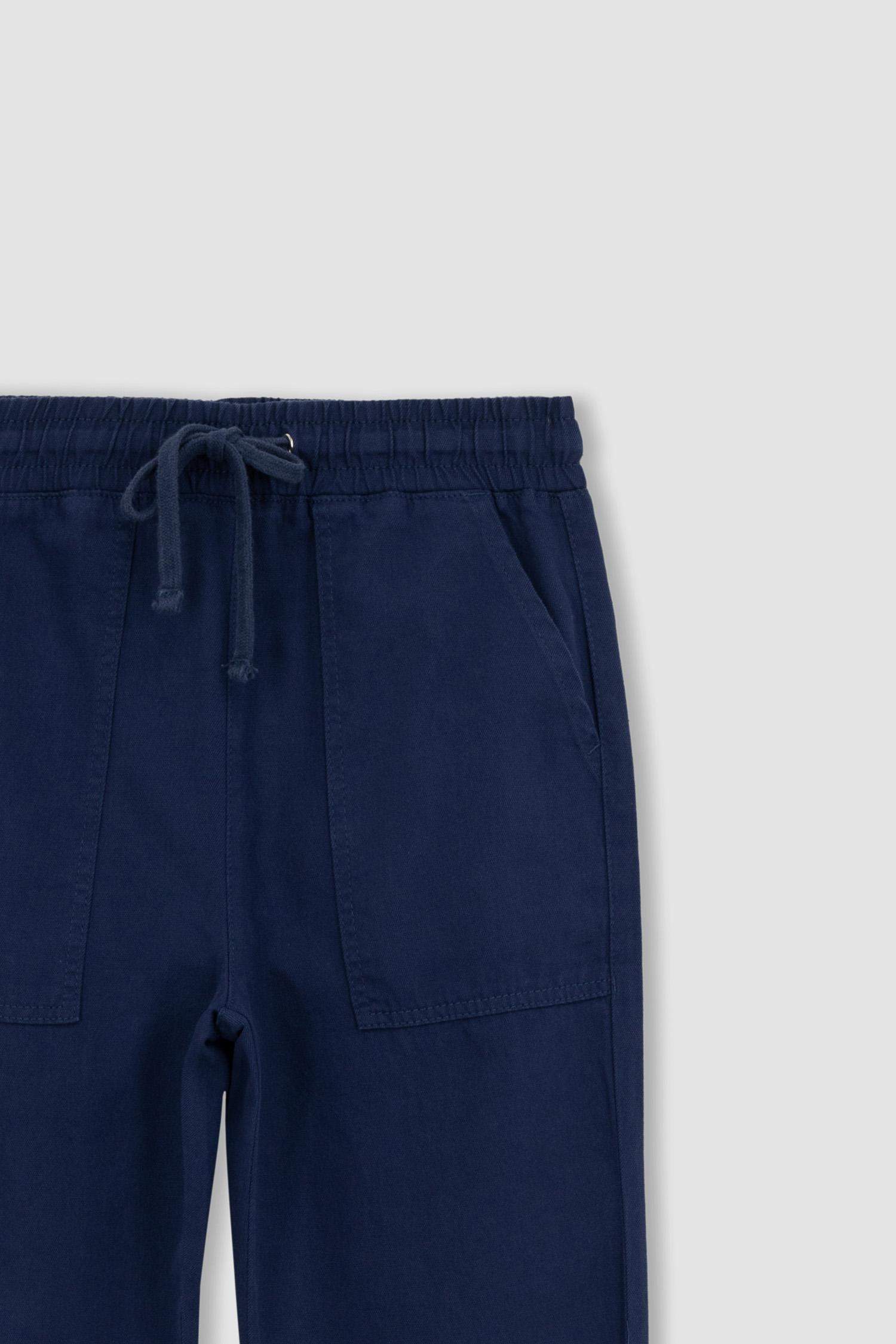 High Elastic Waist Pocketed Pants