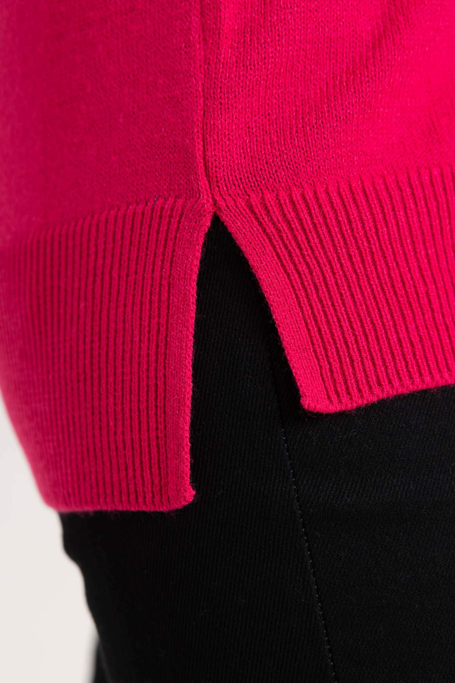 Relax Fit Crew Neck Knitted Basic Pullover