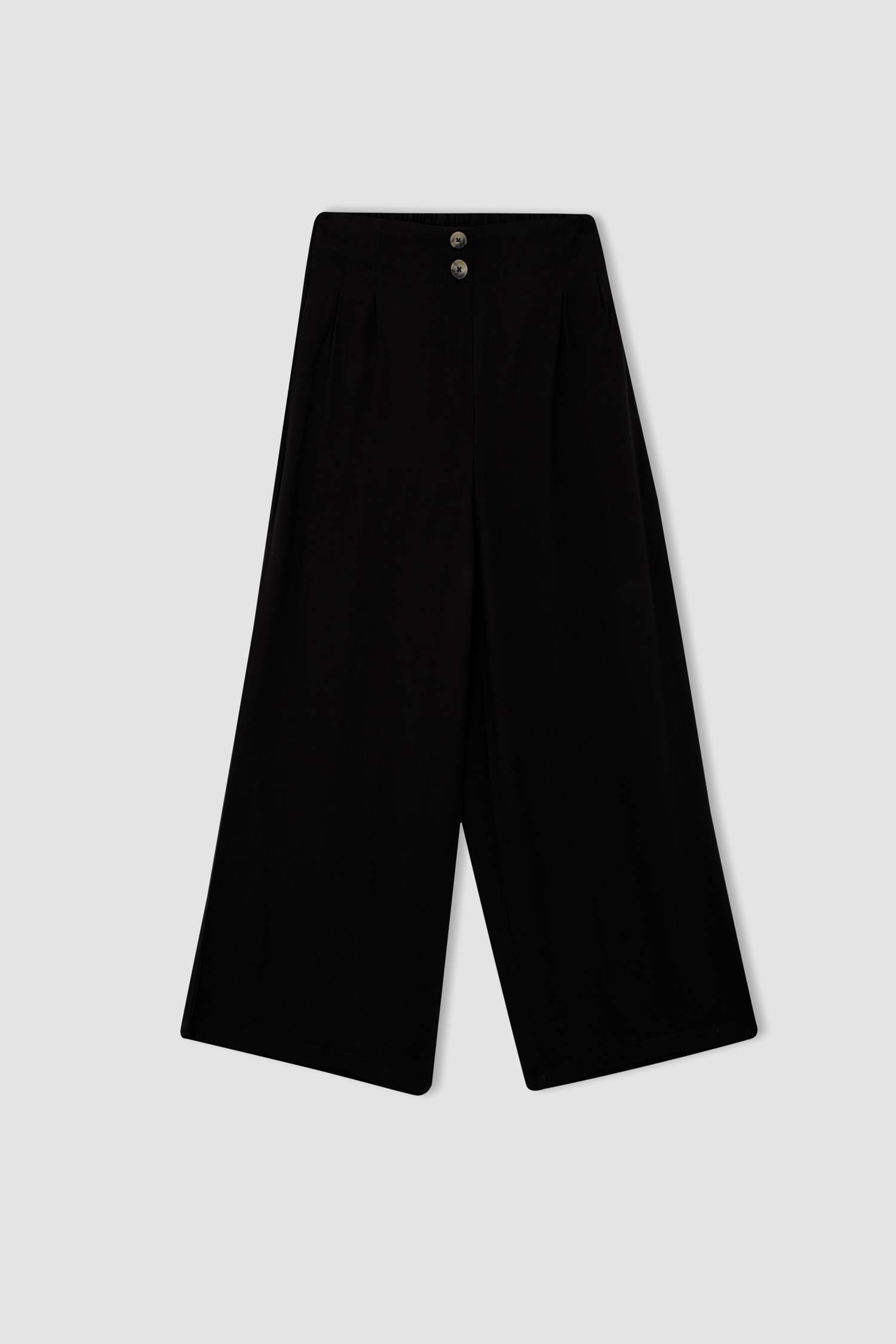 Regular Fit High Waisted Culotte Trousers