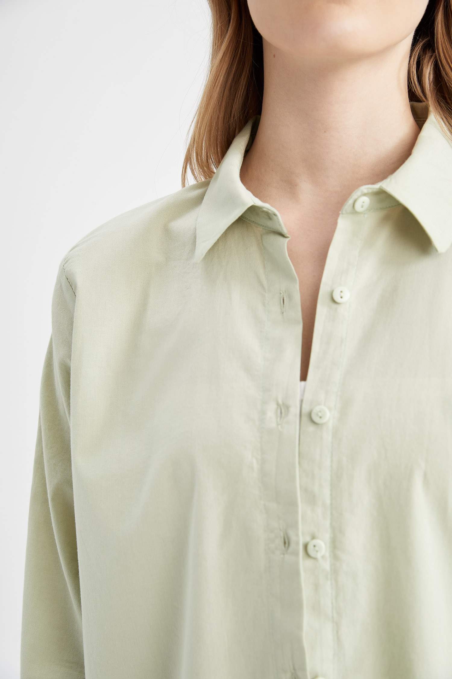 Traditional Regular Fit Long Sleeve Shirt Tunic