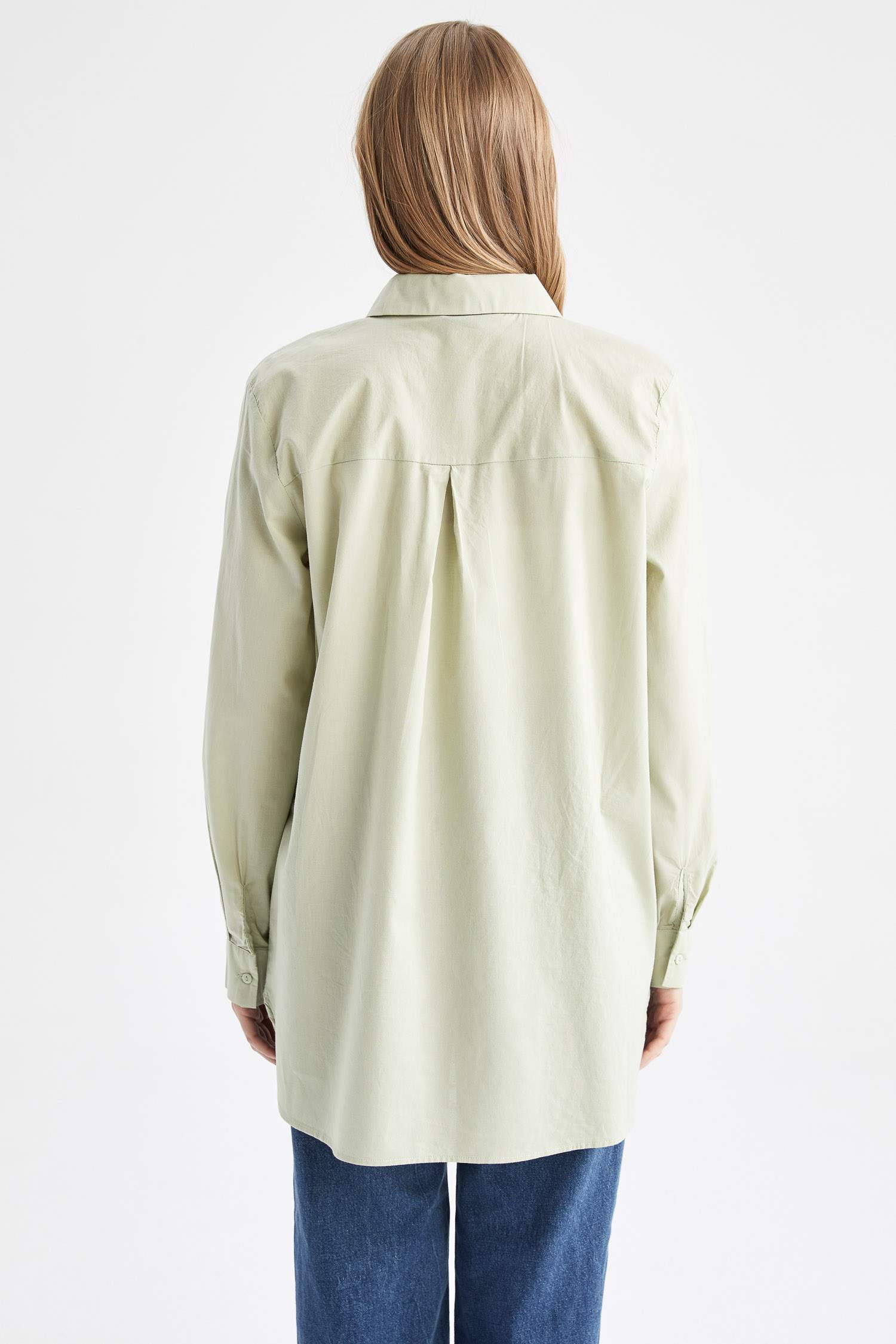 Traditional Regular Fit Long Sleeve Shirt Tunic