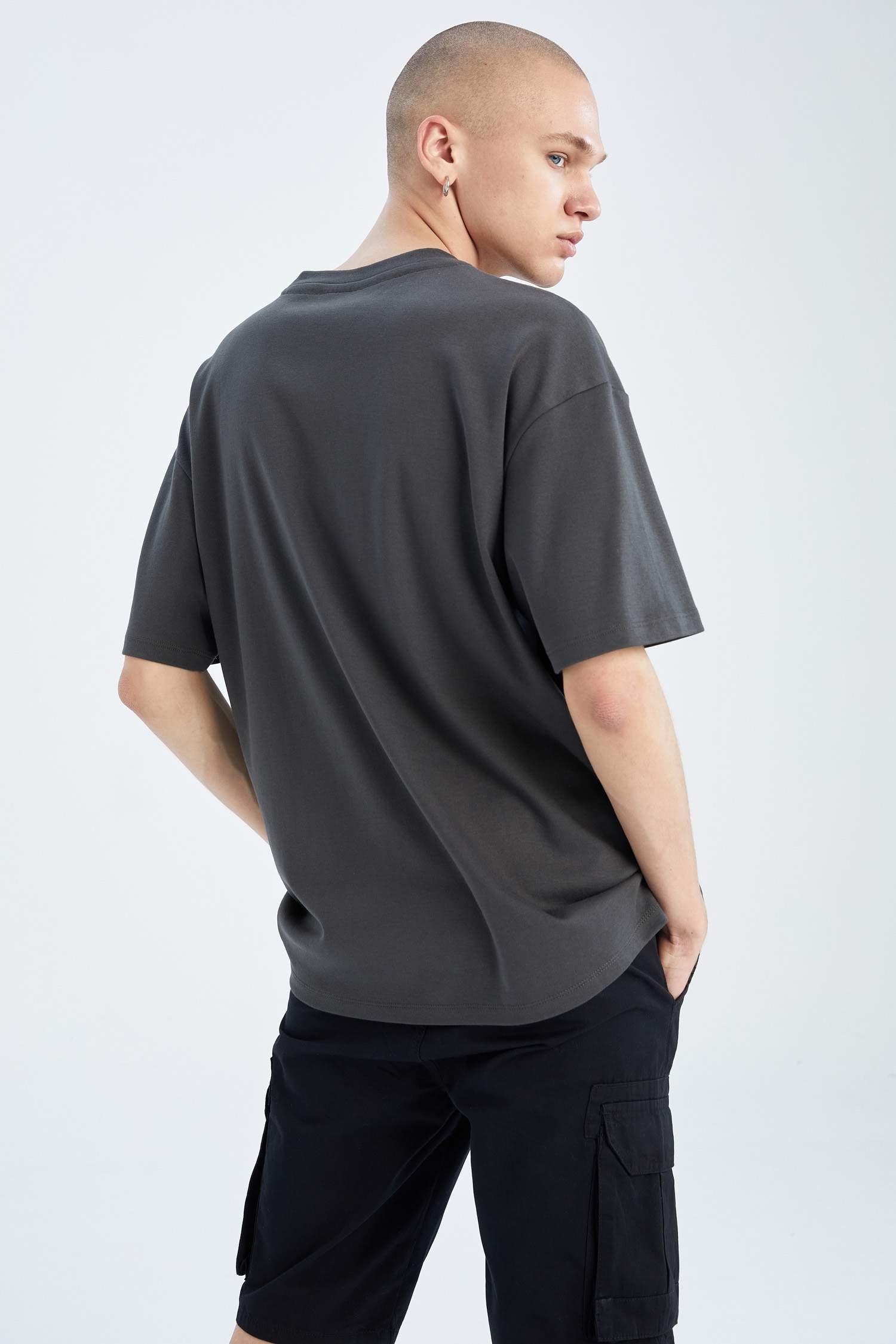 T-shirt Cool Boxy Fit à col ras du cou imprimé