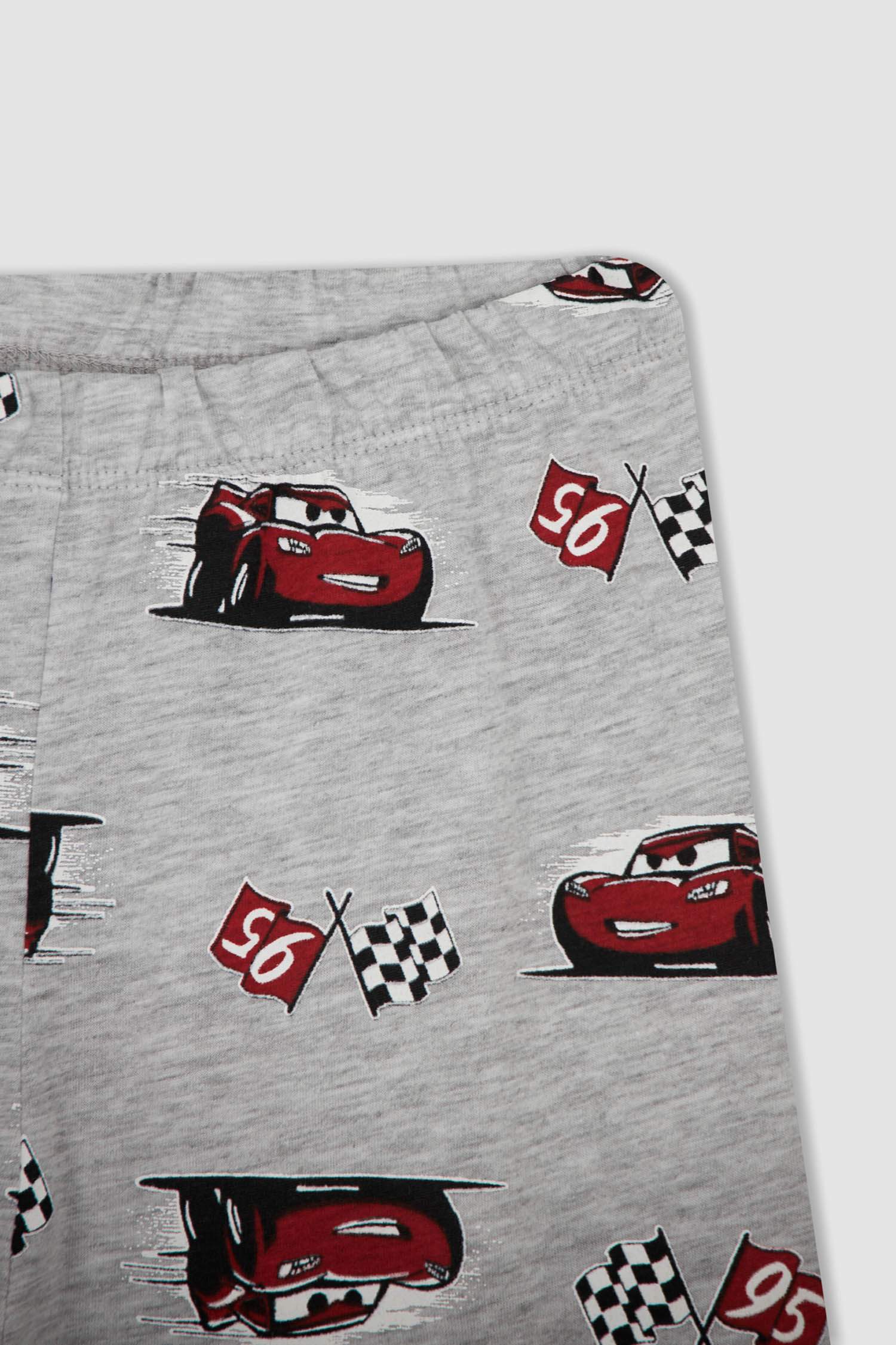 Erkek Çocuk Cars 3 Kısa Kollu Pamuklu Pijama Takım