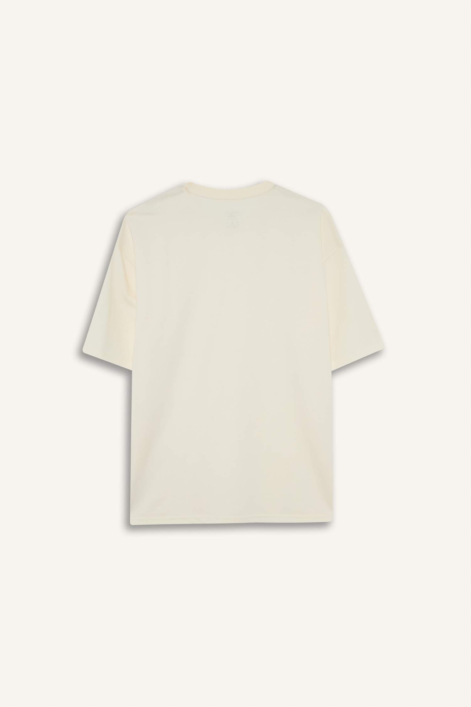 Oversize Fit Crew Neck Short Sleeve T-Shirt