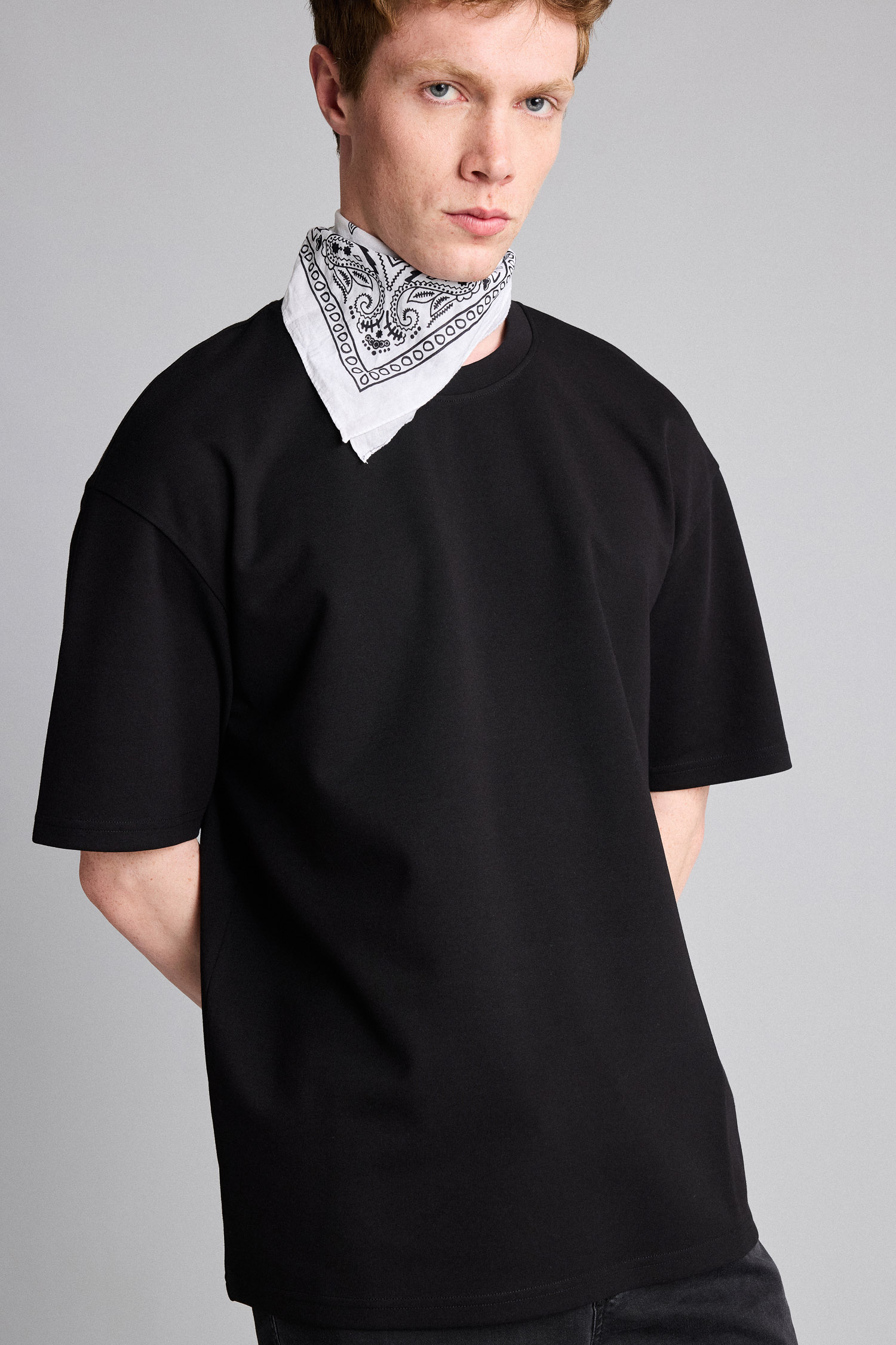 DeFacto Kırışmaz Oversize Pamuklu Tişört