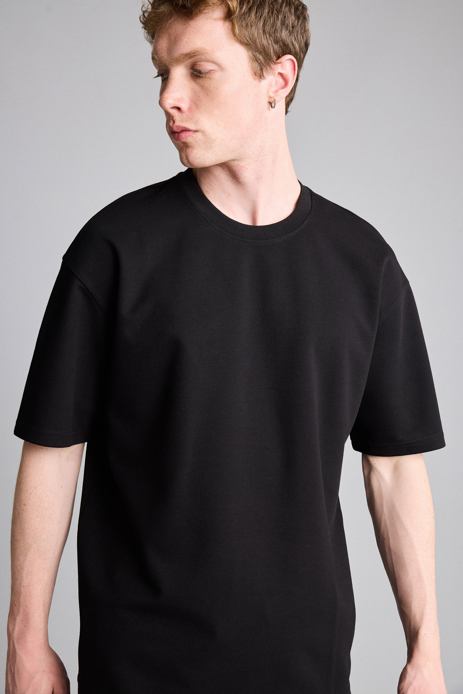 DeFacto Kırışmaz Oversize Pamuklu Tişört görsel 3