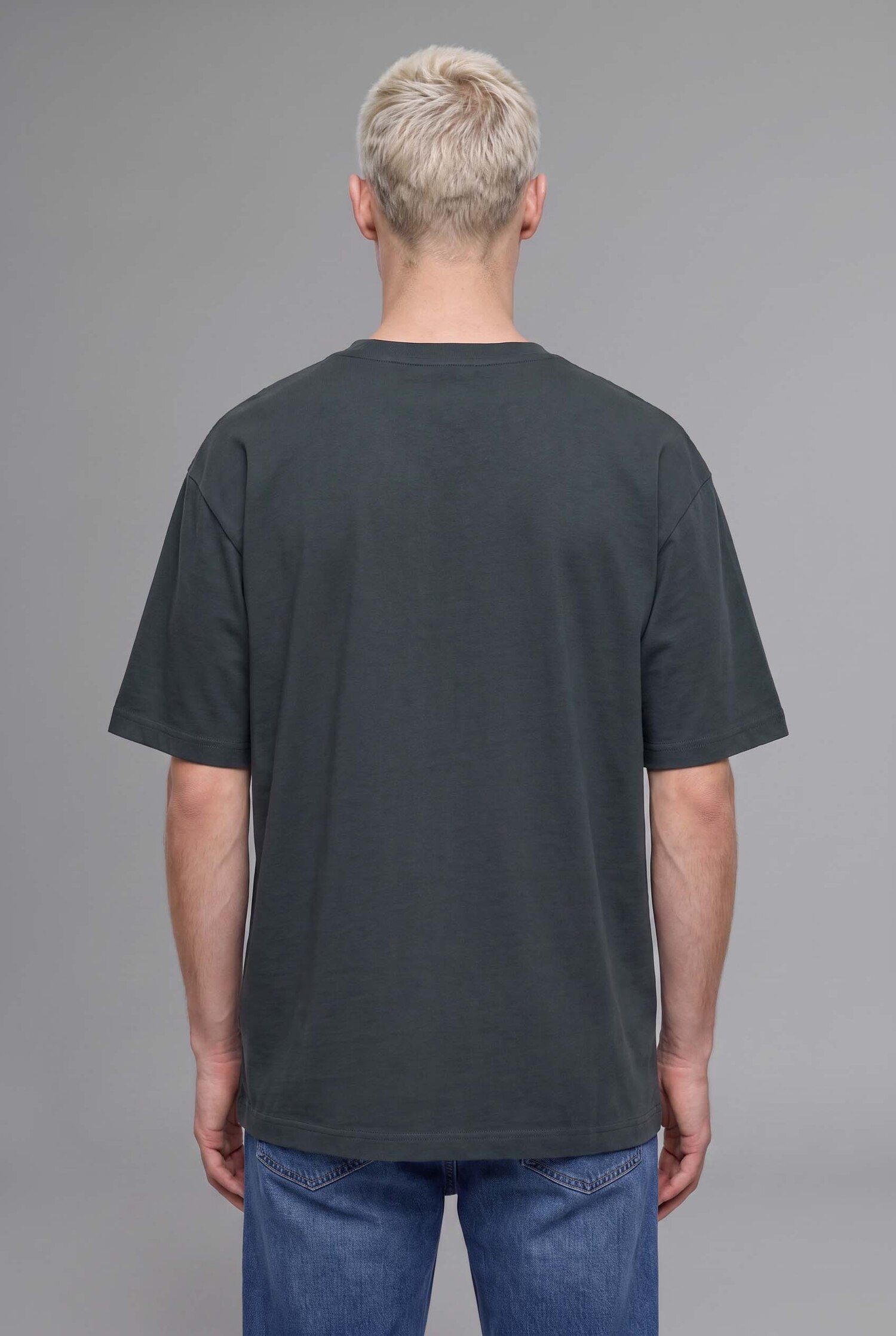 DeFacto Kırışmaz Oversize Pamuklu Tişört görsel 4