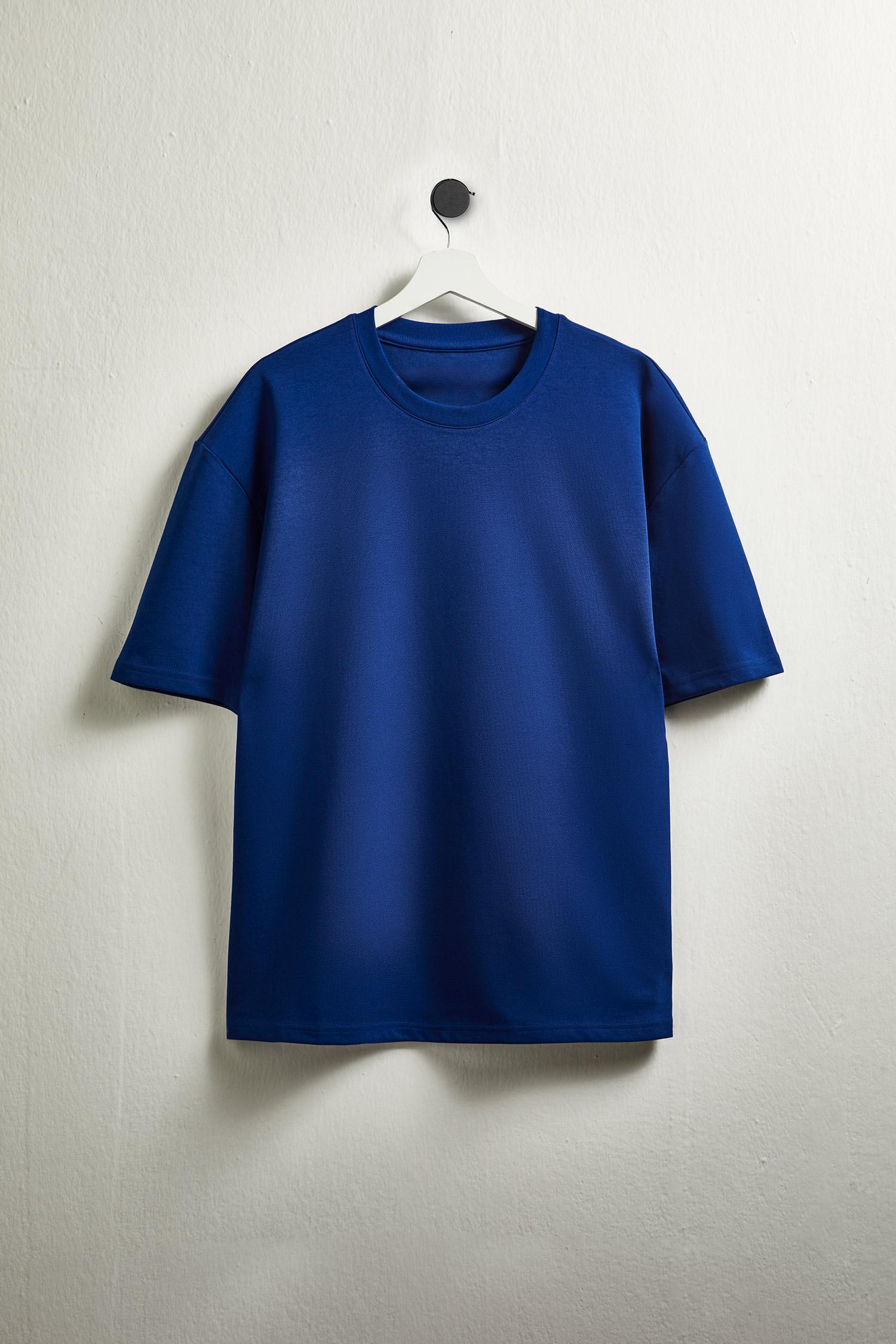 DeFacto Kırışmaz Oversize Pamuklu Tişört görsel 7