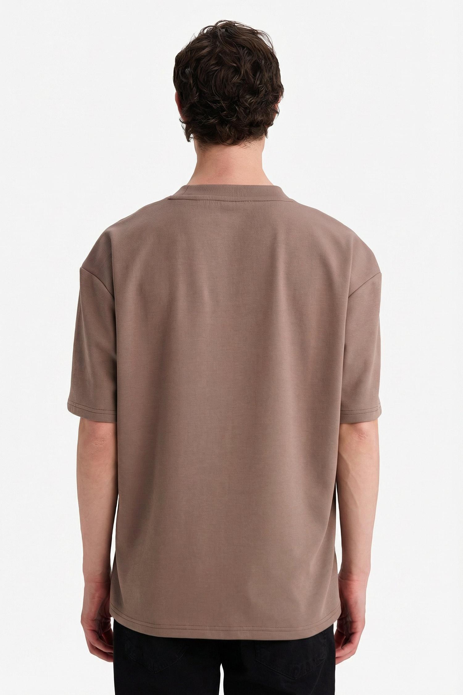 DeFacto Kırışmaz Oversize Pamuklu Tişört görsel 6