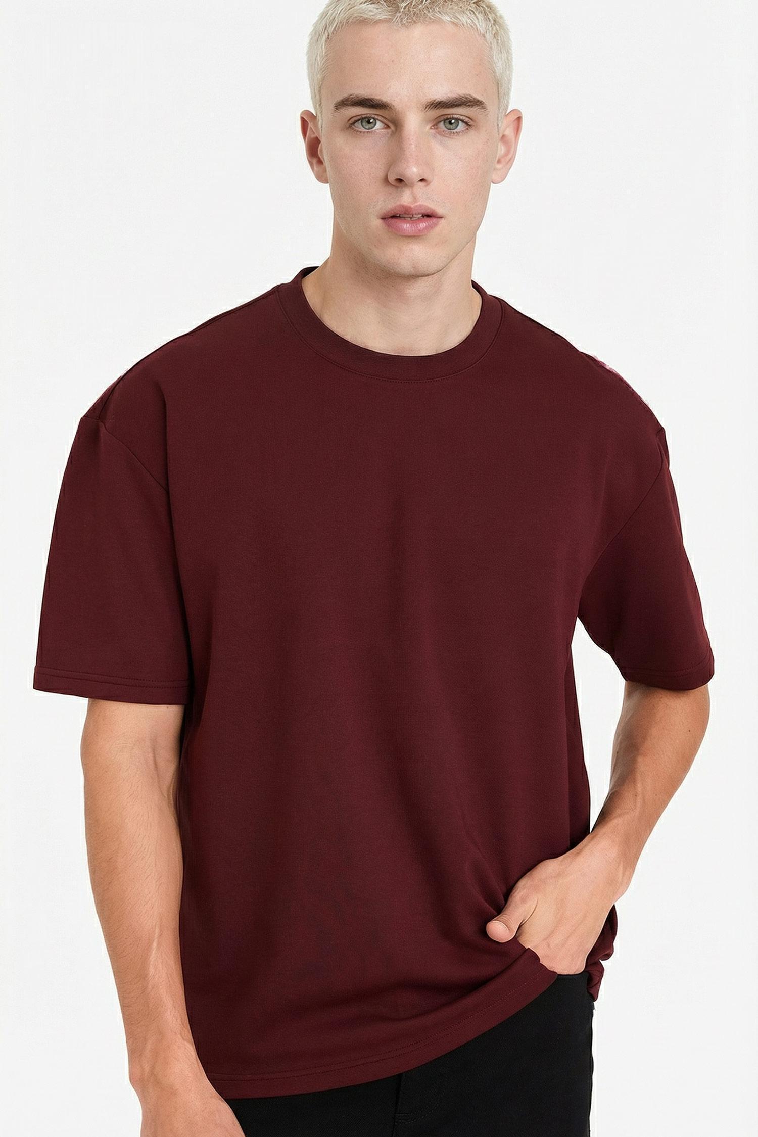 DeFacto Kırışmaz Oversize Pamuklu Tişört görsel 3